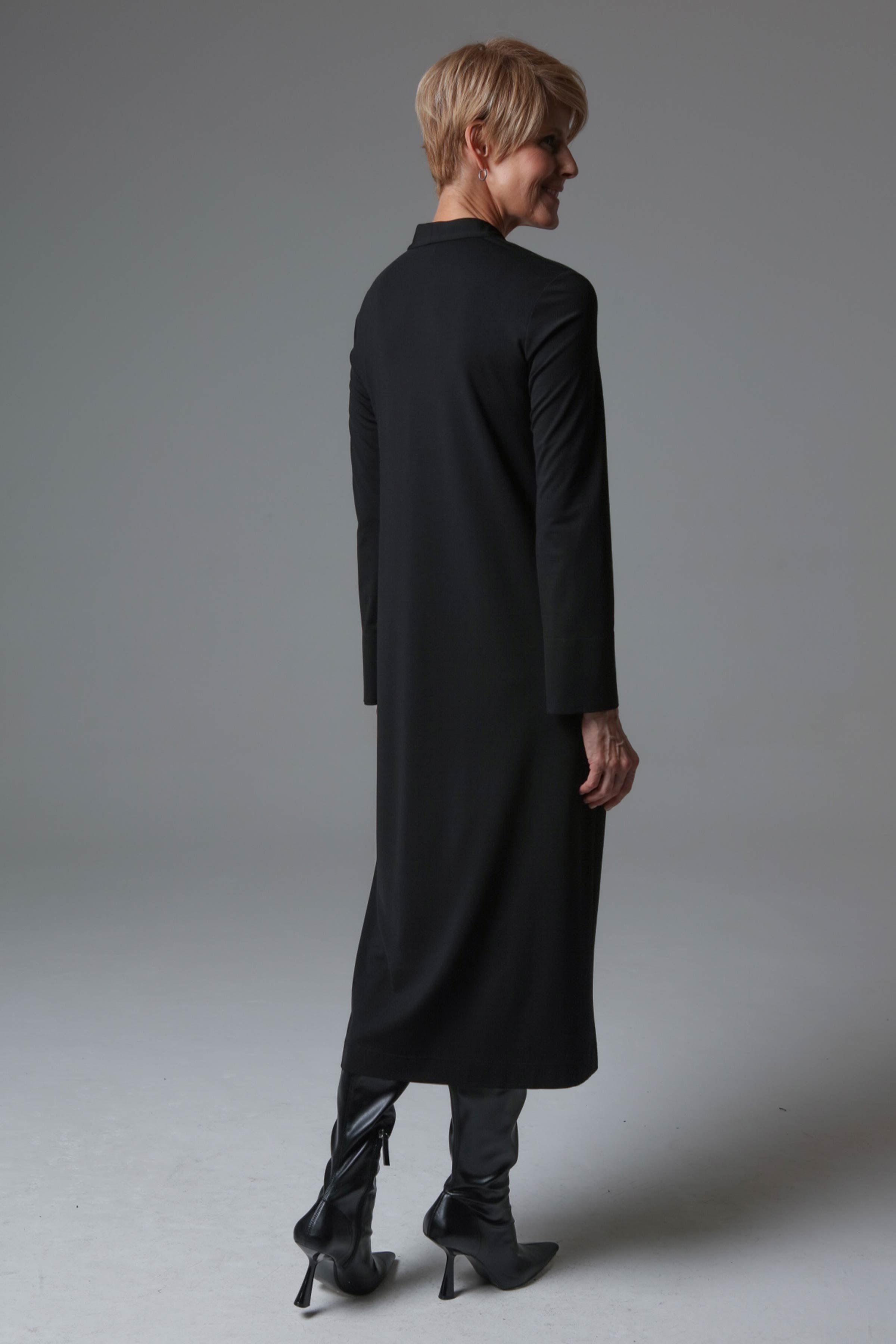 Платье Твист, джерси 00 Черный (noir) от Lesel (Лесель)! Заказывайте по ✆ 8 (800) 777 02 37