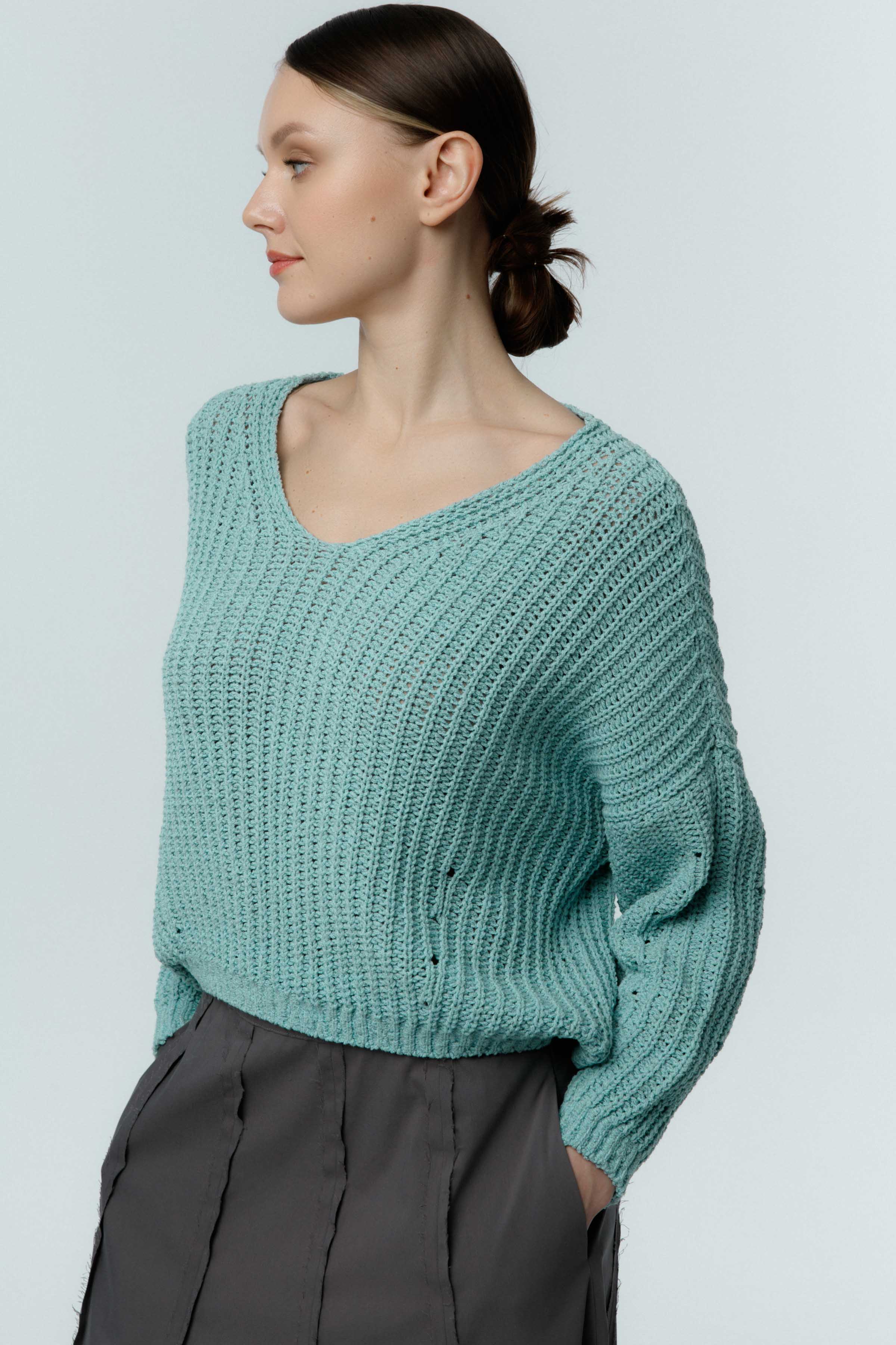 Джемпер Воздушный  от Lesel (Лесель)! Заказывайте по ✆ 8 (800) 777 02 37