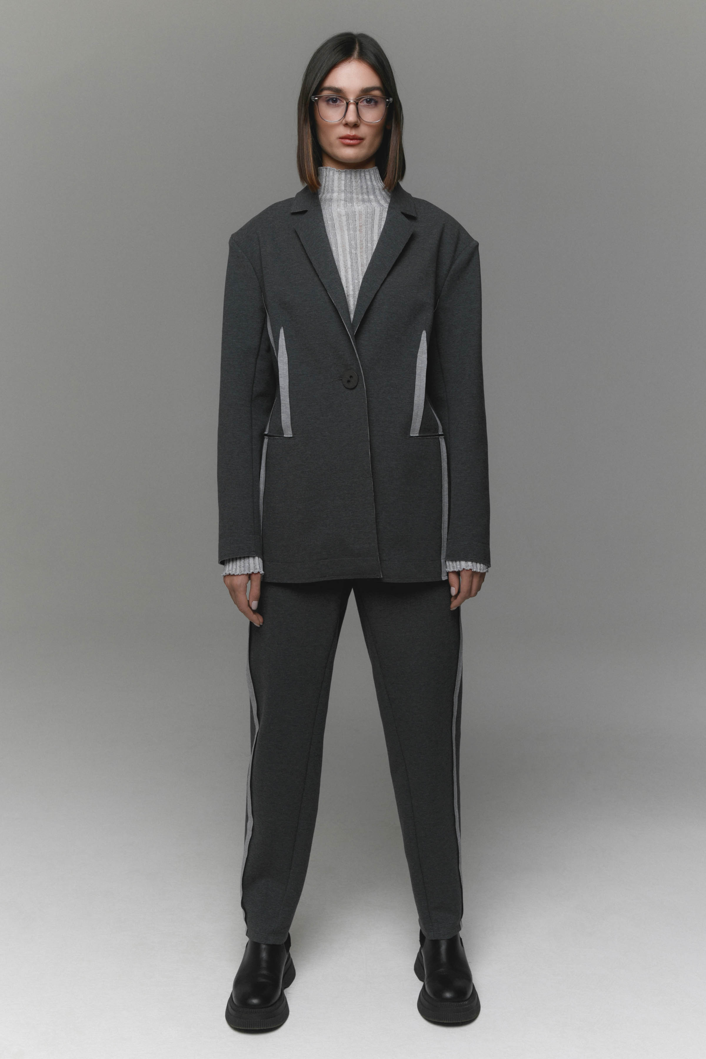 Брюки джерси с открытым швом  от Lesel (Лесель)! Заказывайте по ✆ 8 (800) 777 02 37