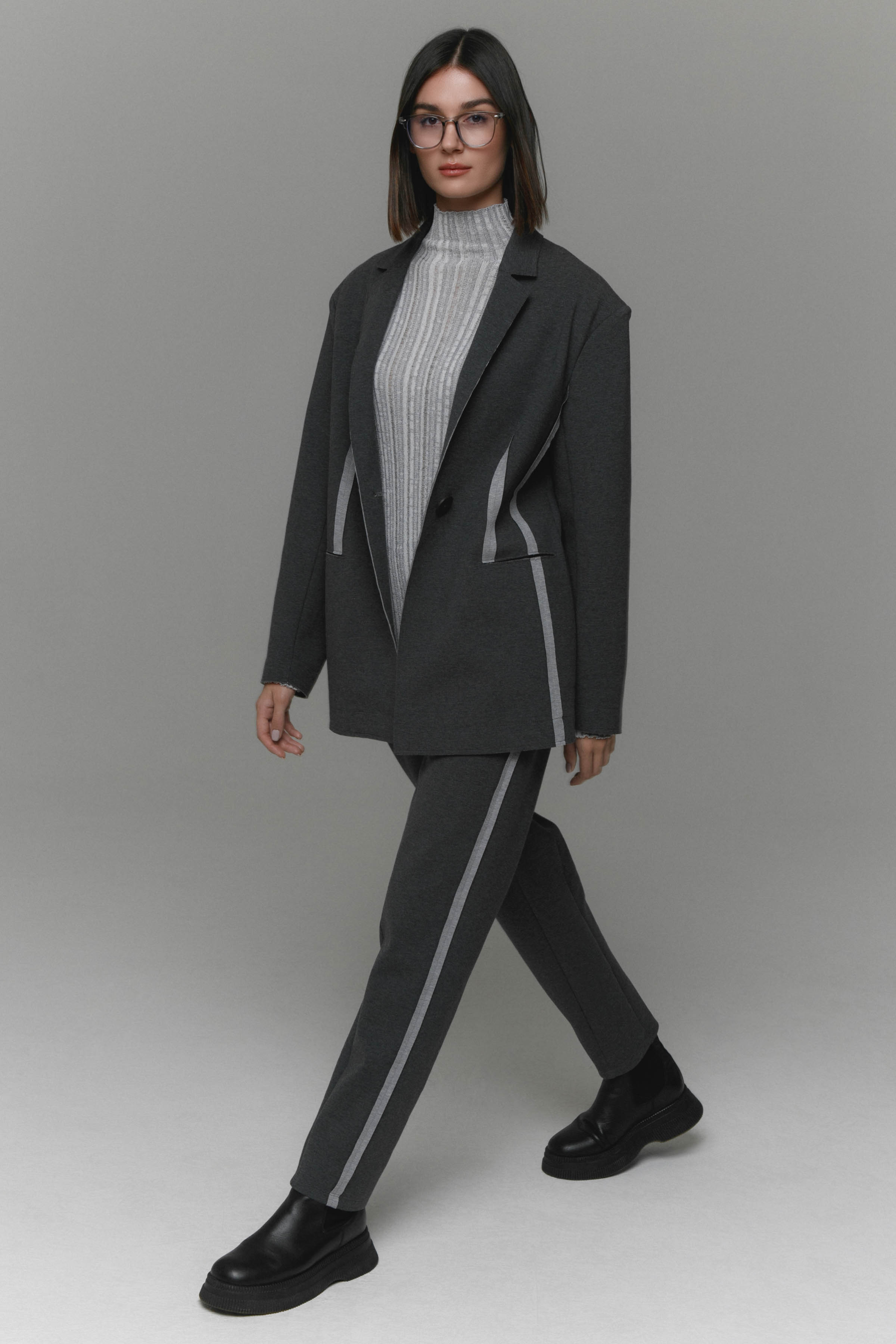 Брюки джерси с открытым швом  от Lesel (Лесель)! Заказывайте по ✆ 8 (800) 777 02 37