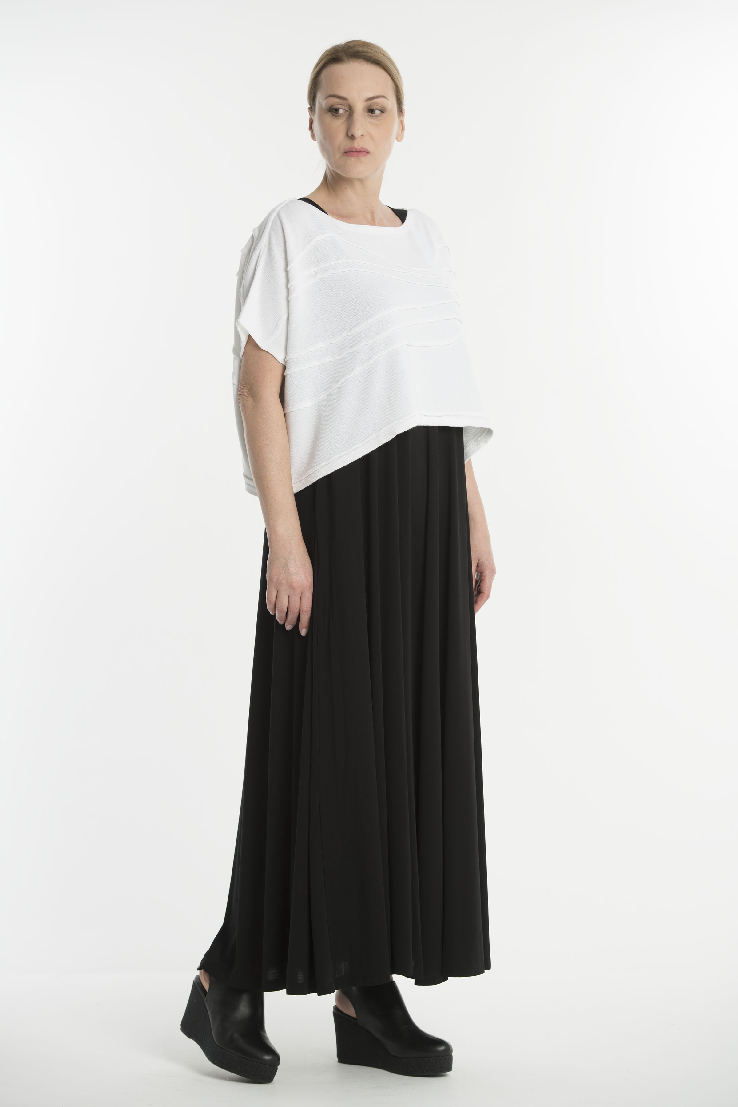 Туника "Волны" 05 Белый (blanc) от Lesel (Лесель)! Заказывайте по ✆ 8 (800) 777 02 37