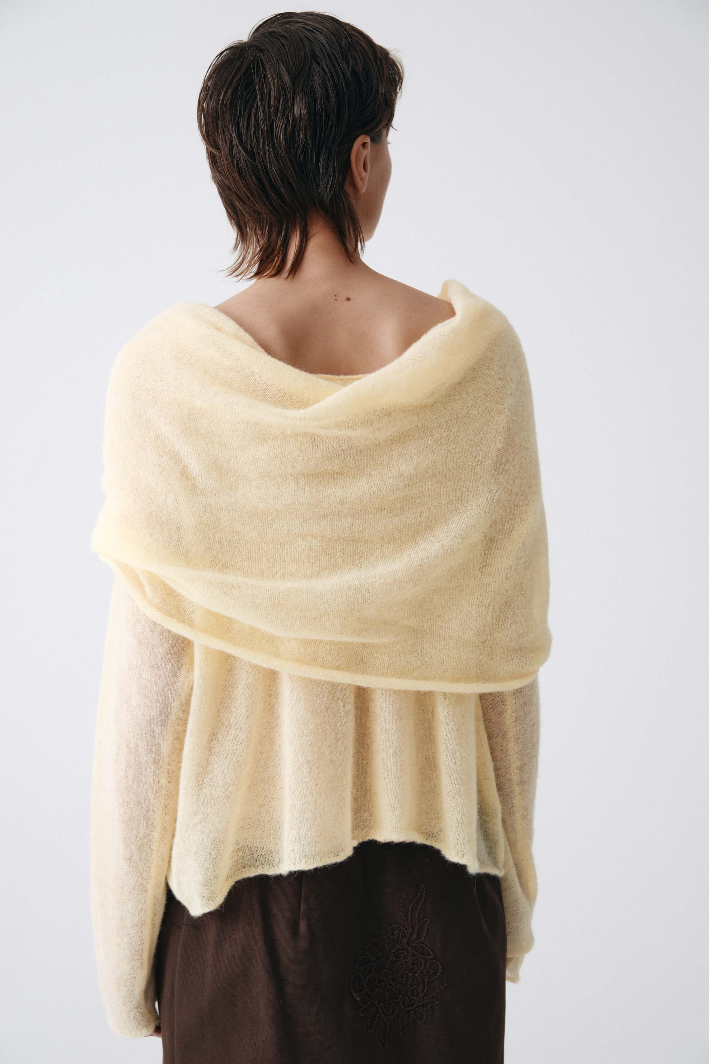 Джемпер с длинным рукавом Хомут  от Lesel (Лесель)! Заказывайте по ✆ 8 (800) 777 02 37