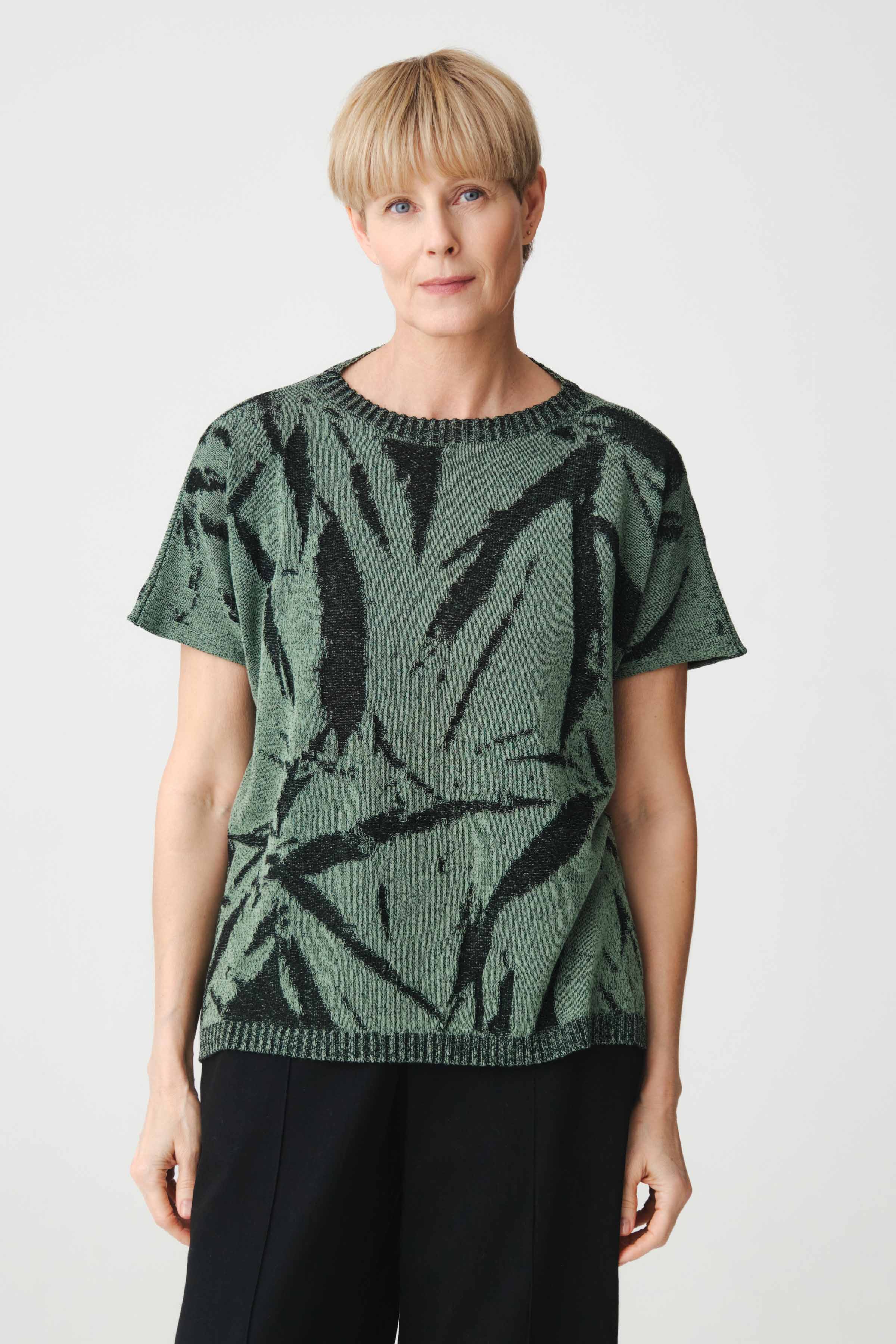 Джемпер с коротким рукавом Креш