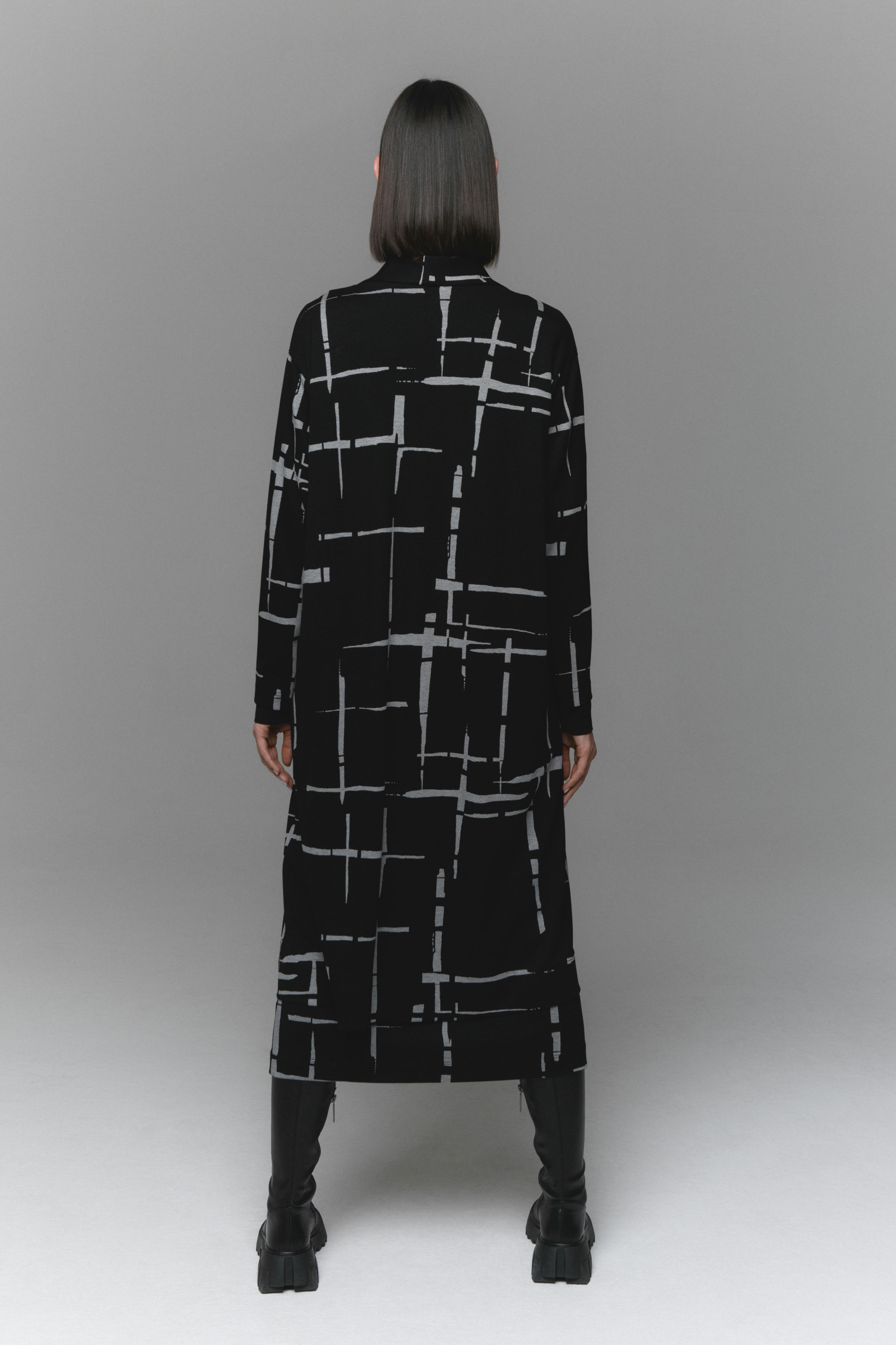 Кардиган джерси Штрихи 00 Черный (noir) от Lesel (Лесель)! Заказывайте по ✆ 8 (800) 777 02 37