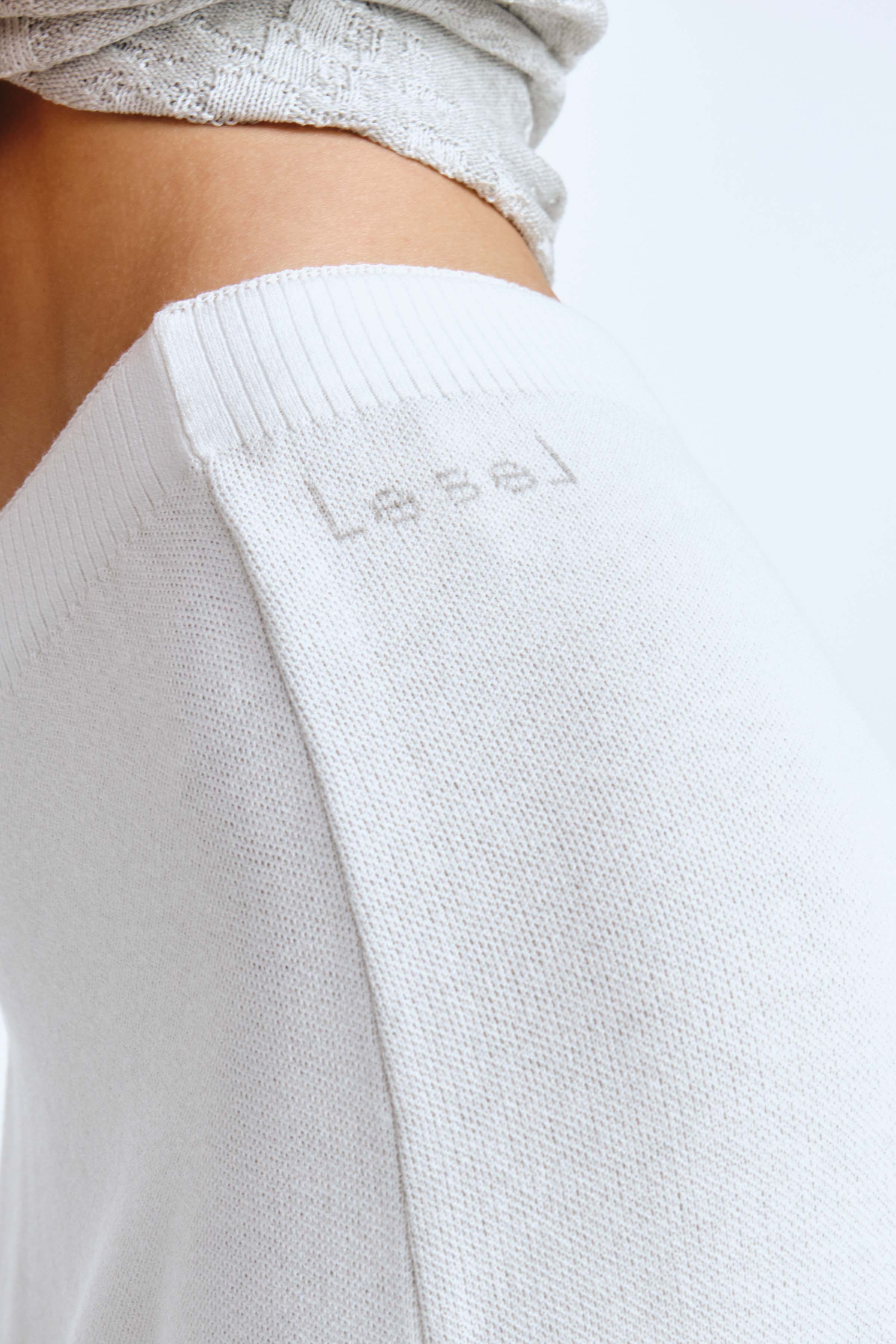 Юбка вязаная гладкая 03 Кварц (quartz) от Lesel (Лесель)! Заказывайте по ✆ 8 (800) 777 02 37