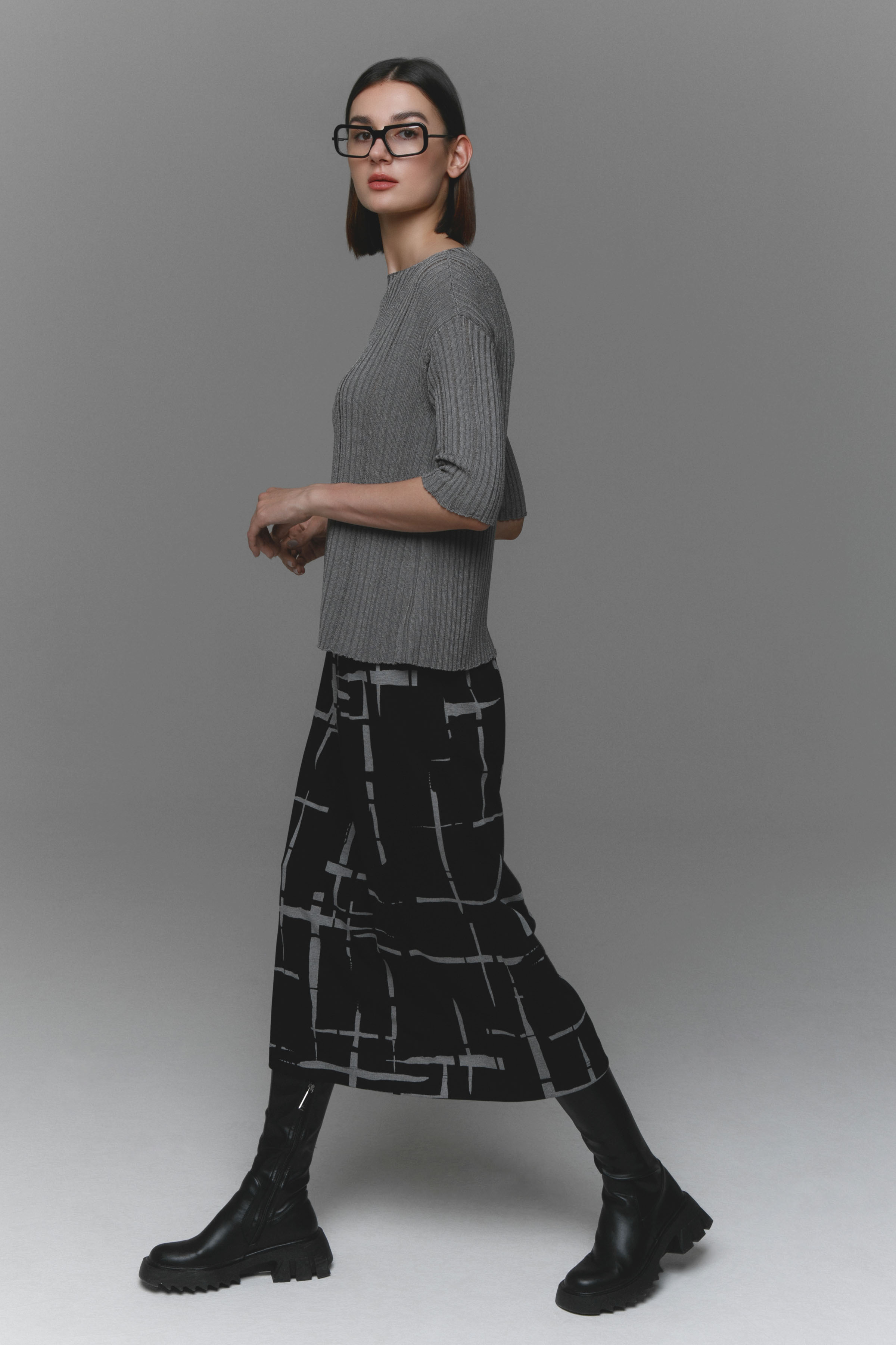 Джемпер с коротким рукавом