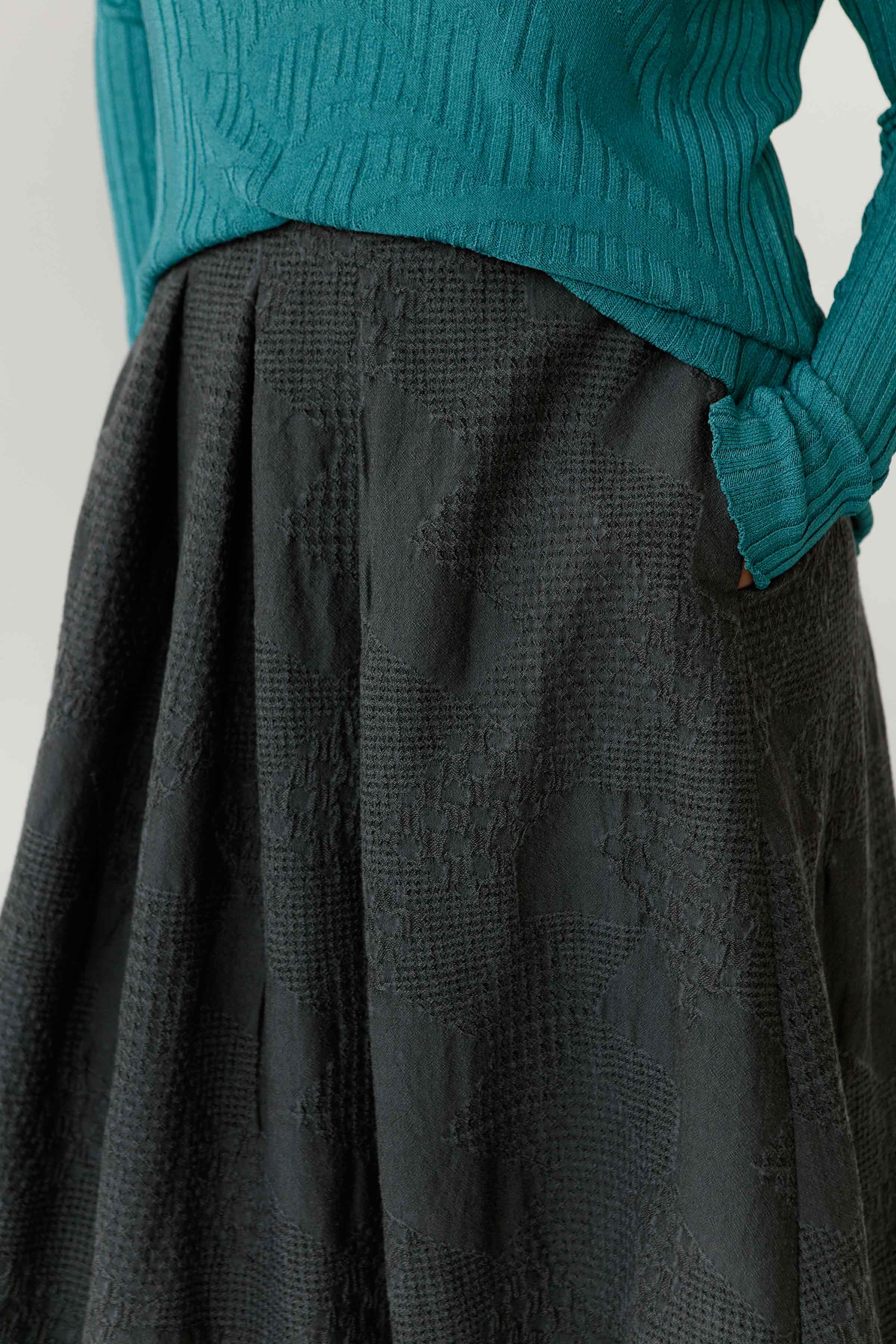 Юбка Жаккард баллон 10 Серый (grise) от Lesel (Лесель)! Заказывайте по ✆ 8 (800) 777 02 37