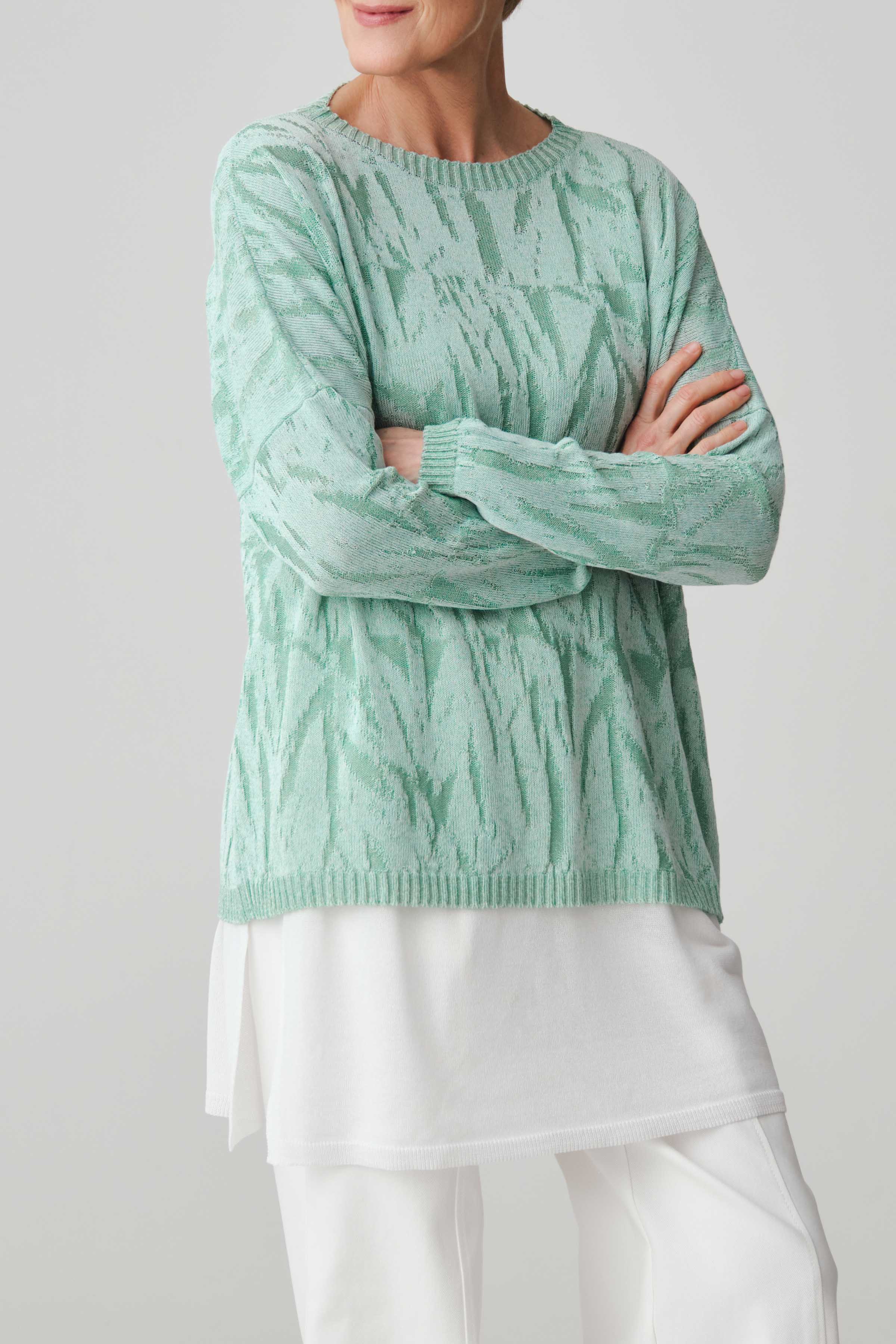 Джемпер с длинным рукавом Креш