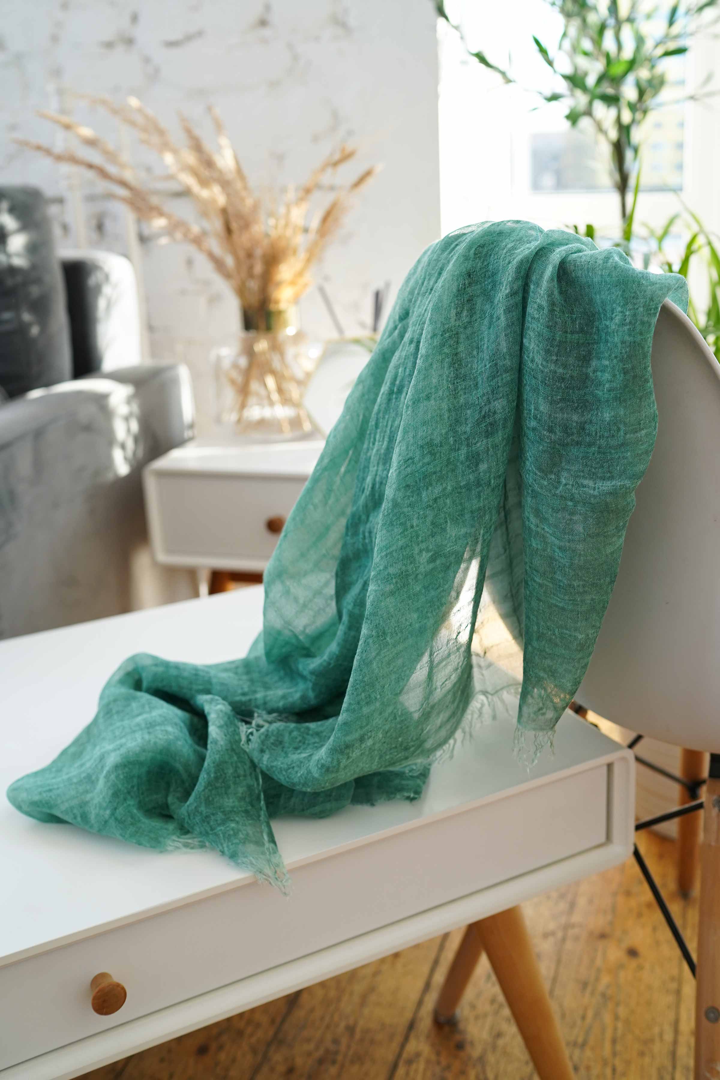 Палантин Fuffy 64 Эвкалипт (eucalyptus) от Lesel (Лесель)! Заказывайте по ✆ 8 (800) 777 02 37