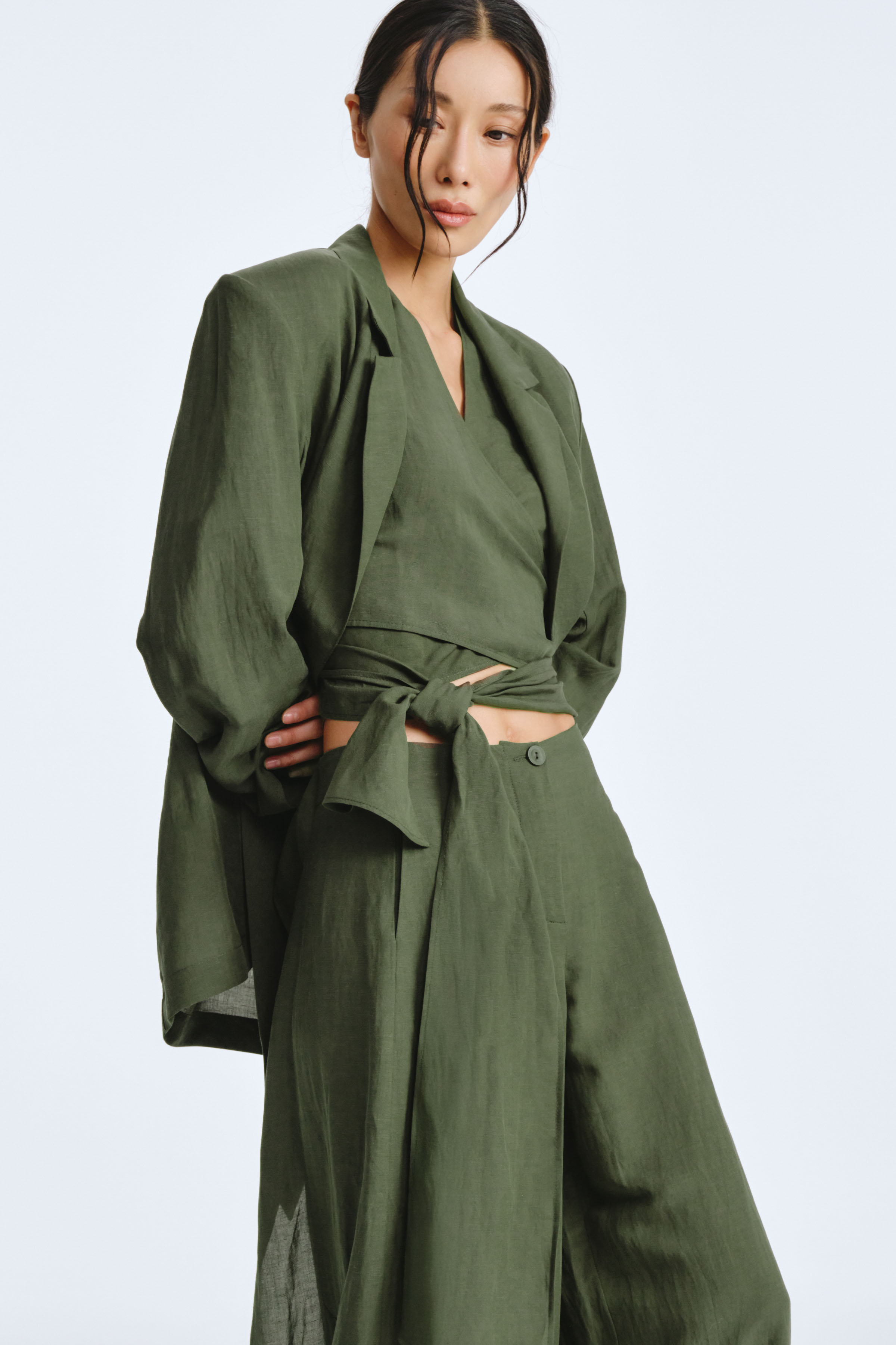 Блуза болеро с запахом  от Lesel (Лесель)! Заказывайте по ✆ 8 (800) 777 02 37