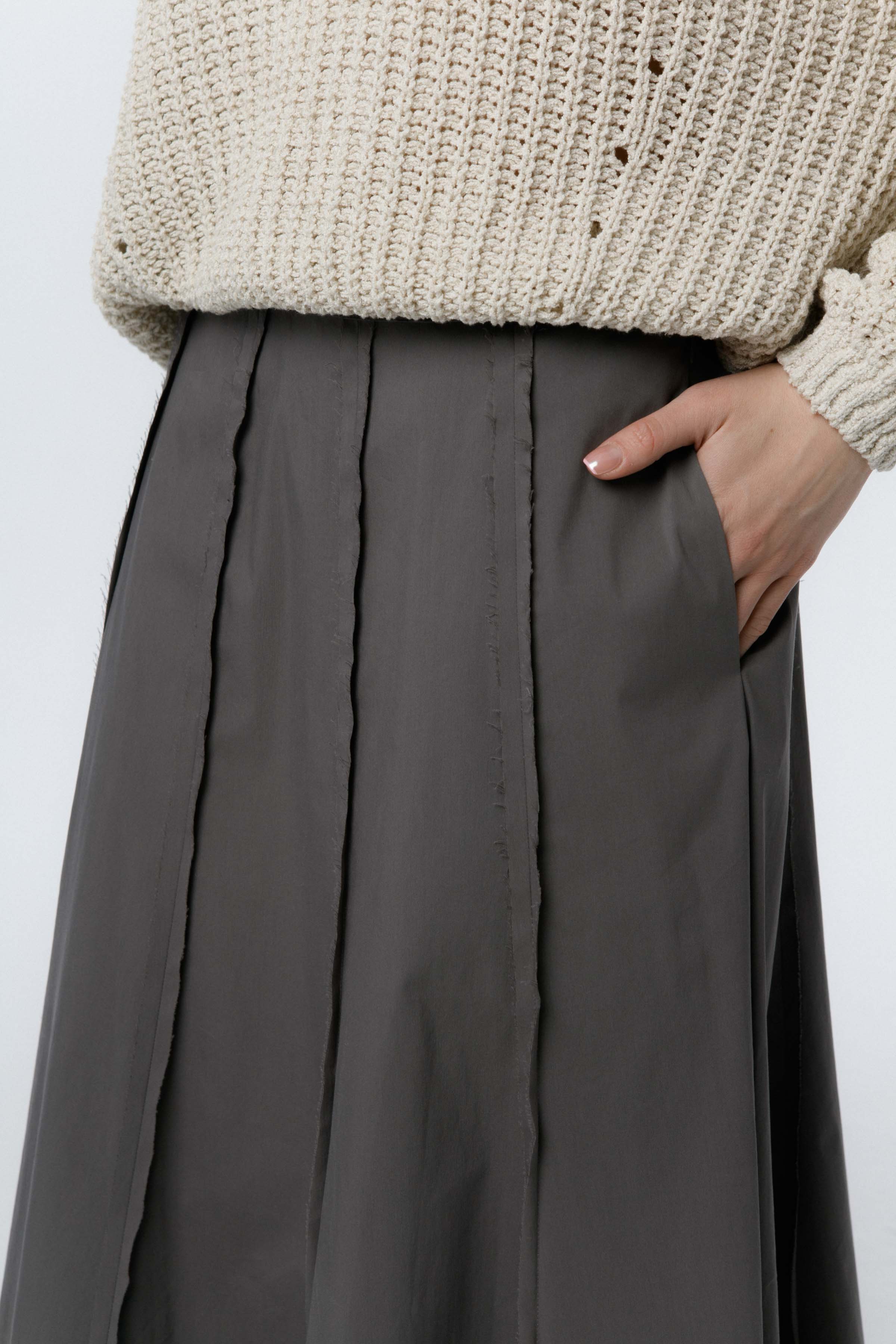 Юбка Хлопок гранж 78 Полутень (penombre) от Lesel (Лесель)! Заказывайте по ✆ 8 (800) 777 02 37