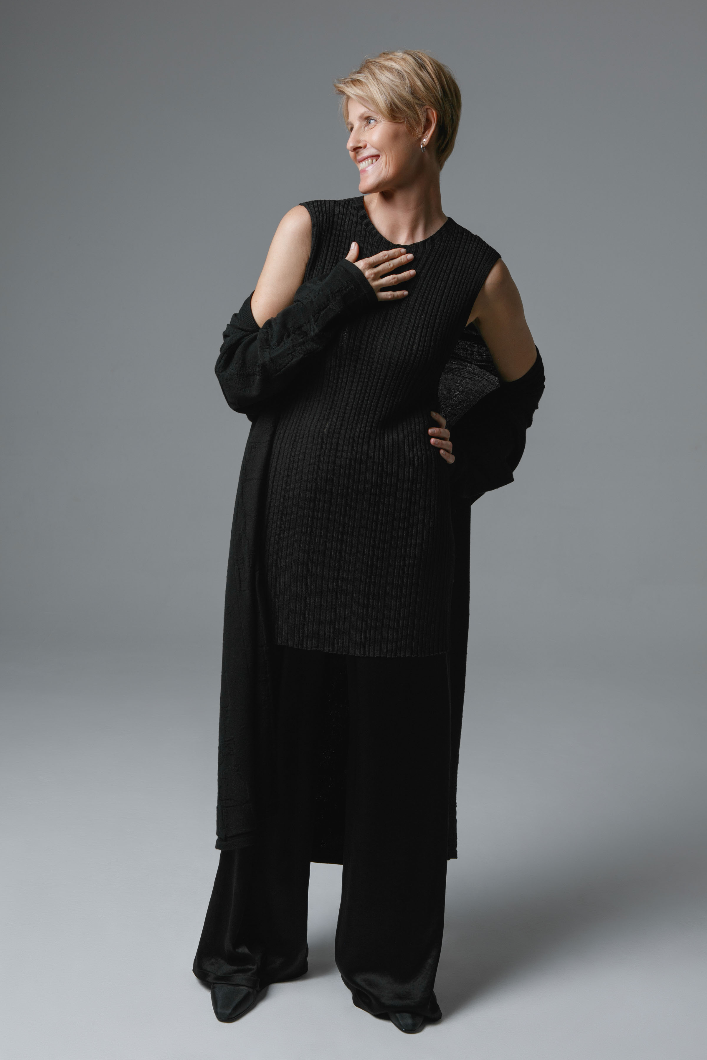 Платье Ластичное 00 Черный (noir), 10 Серый (grise) от Lesel (Лесель)! Заказывайте по ✆ 8 (800) 777 02 37