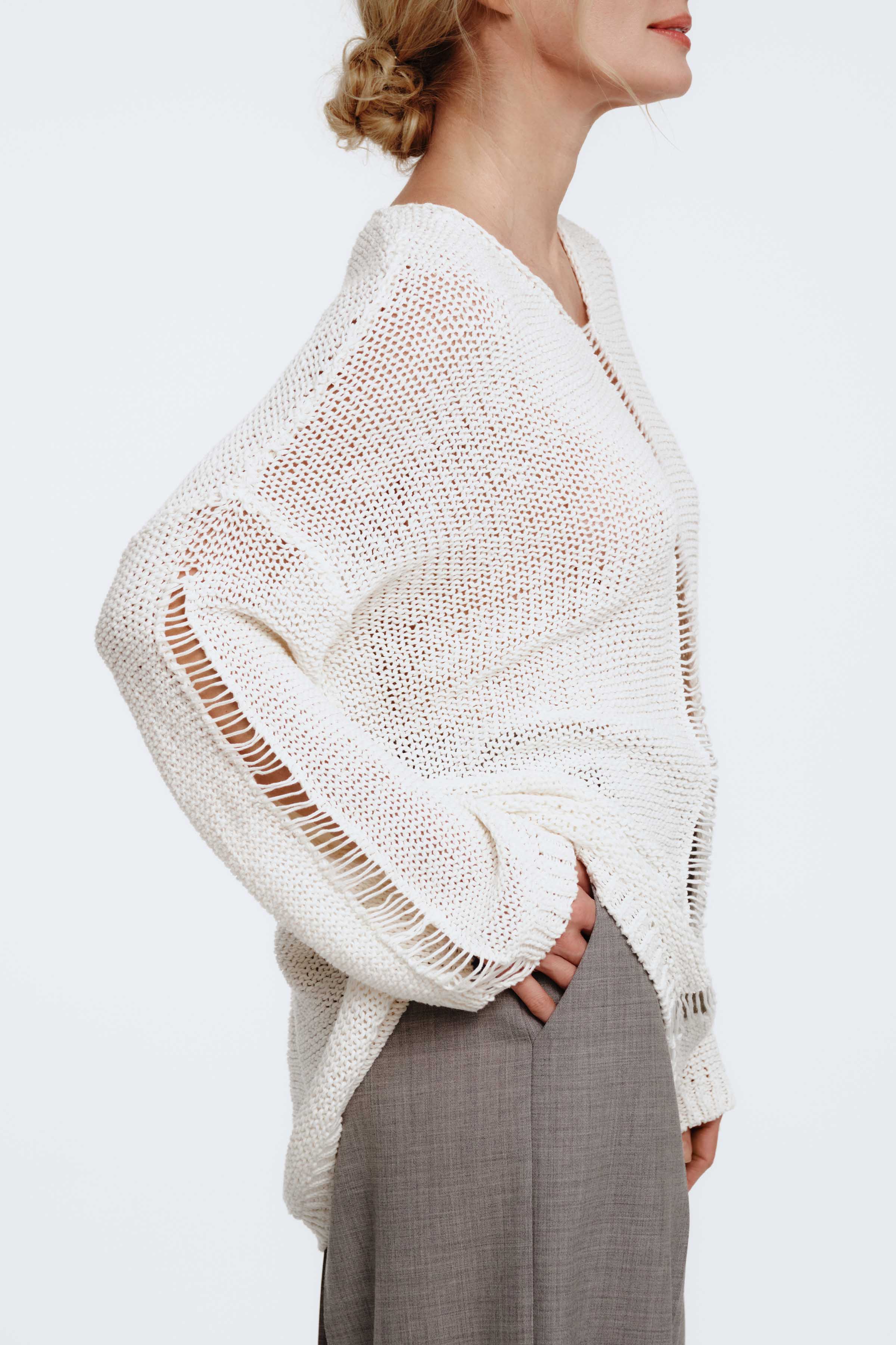 Джемпер Протяжки  от Lesel (Лесель)! Заказывайте по ✆ 8 (800) 777 02 37