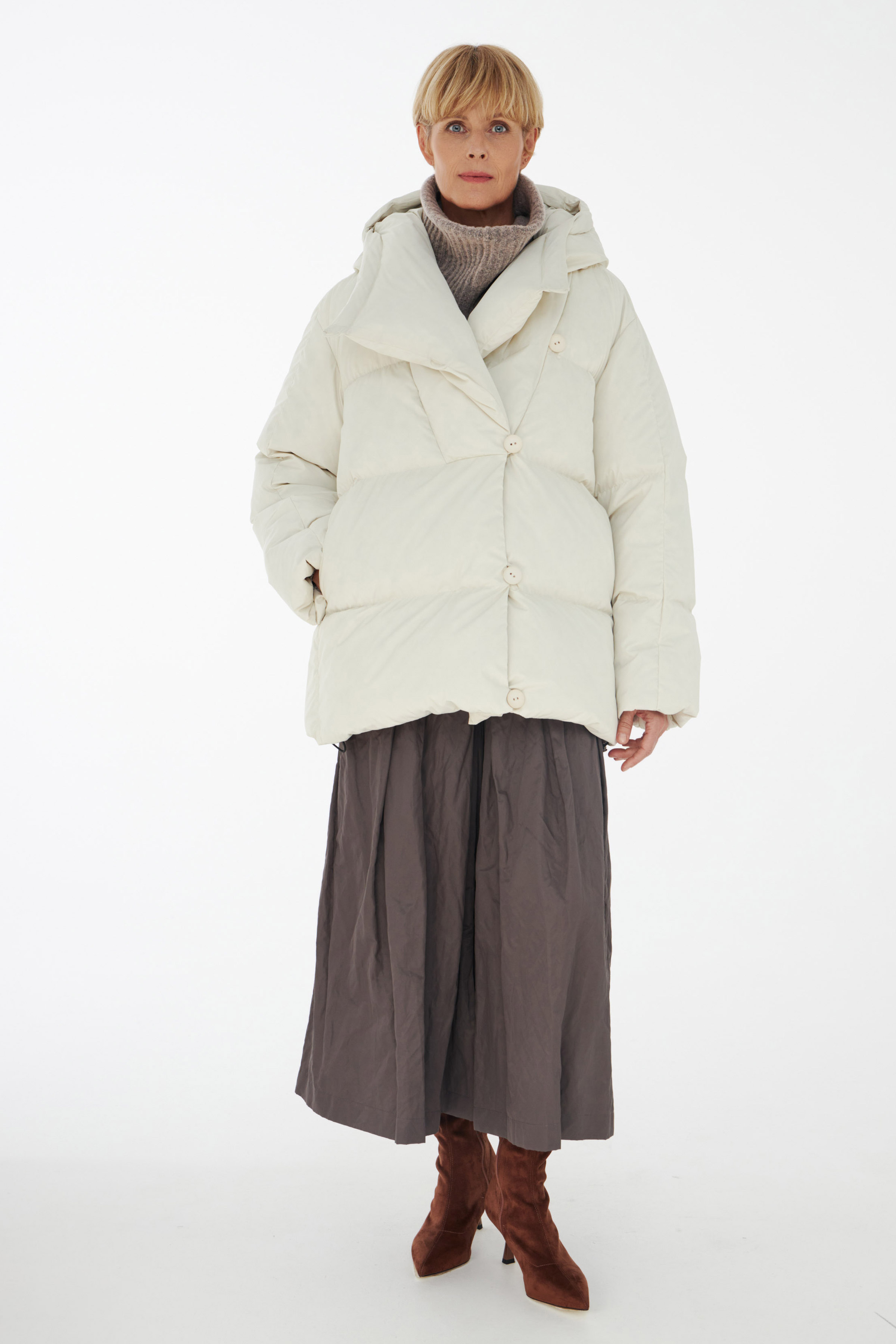 Куртка пуховая с навесными петлями 03 Кварц (quartz) от Lesel (Лесель)! Заказывайте по ✆ 8 (800) 777 02 37