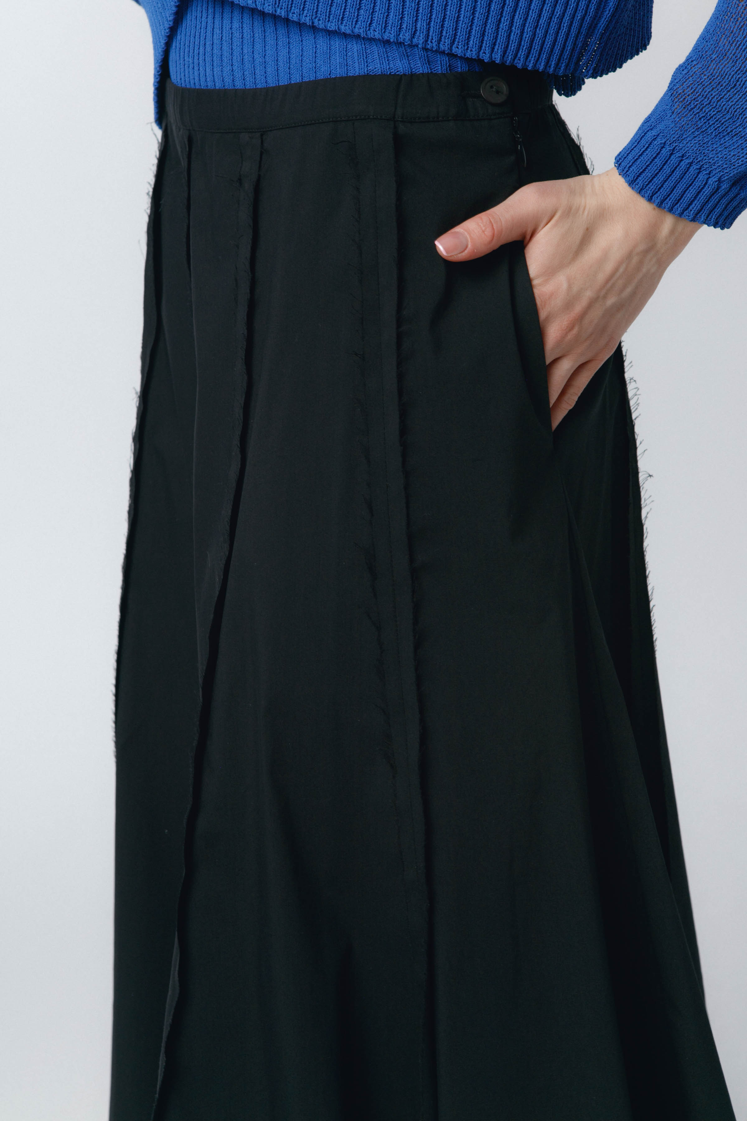 Юбка Хлопок гранж 00 Черный (noir) от Lesel (Лесель)! Заказывайте по ✆ 8 (800) 777 02 37