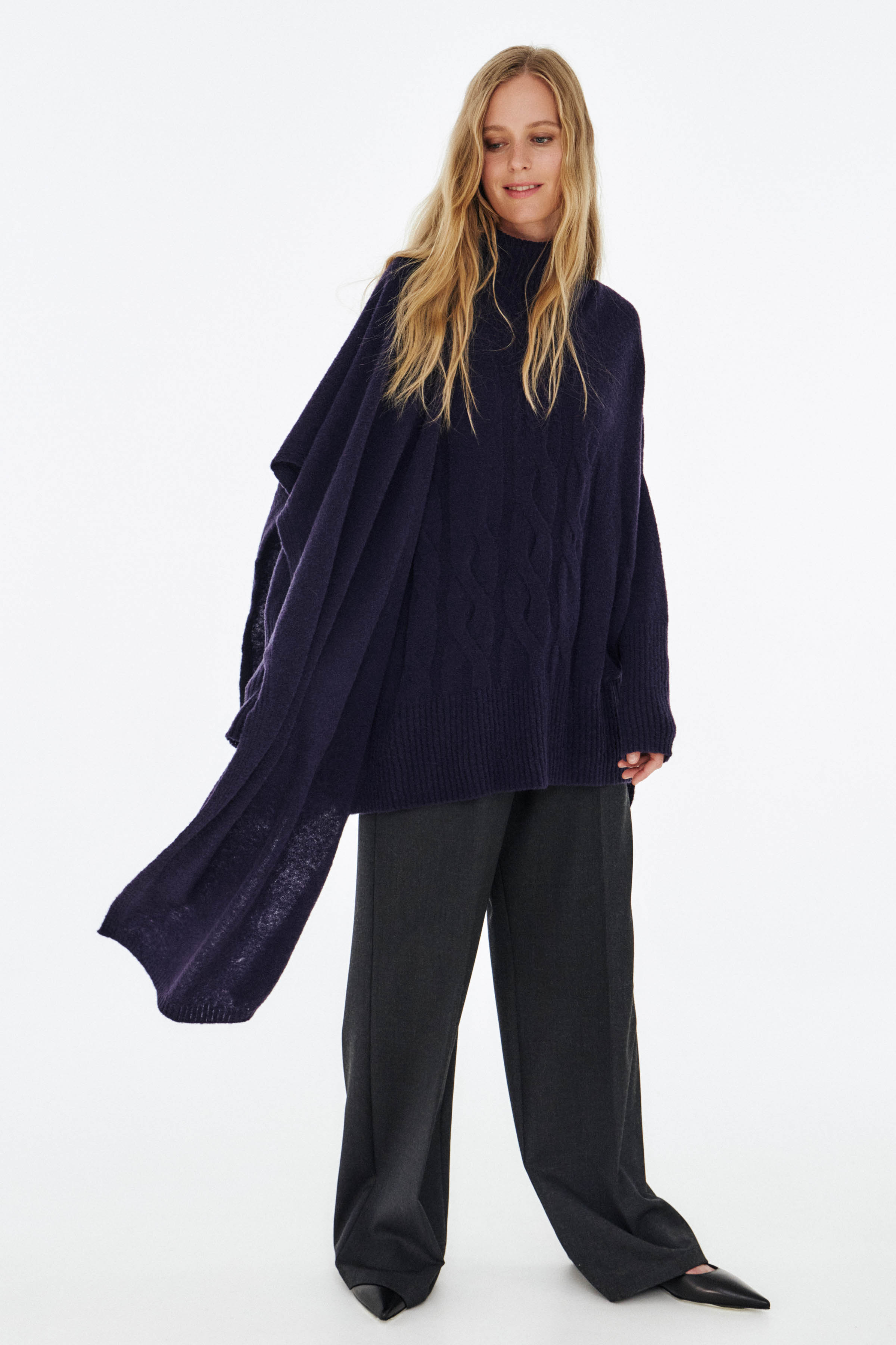 Шарф Однотон 31 Фиолетовый (violet) от Lesel (Лесель)! Заказывайте по ✆ 8 (800) 777 02 37