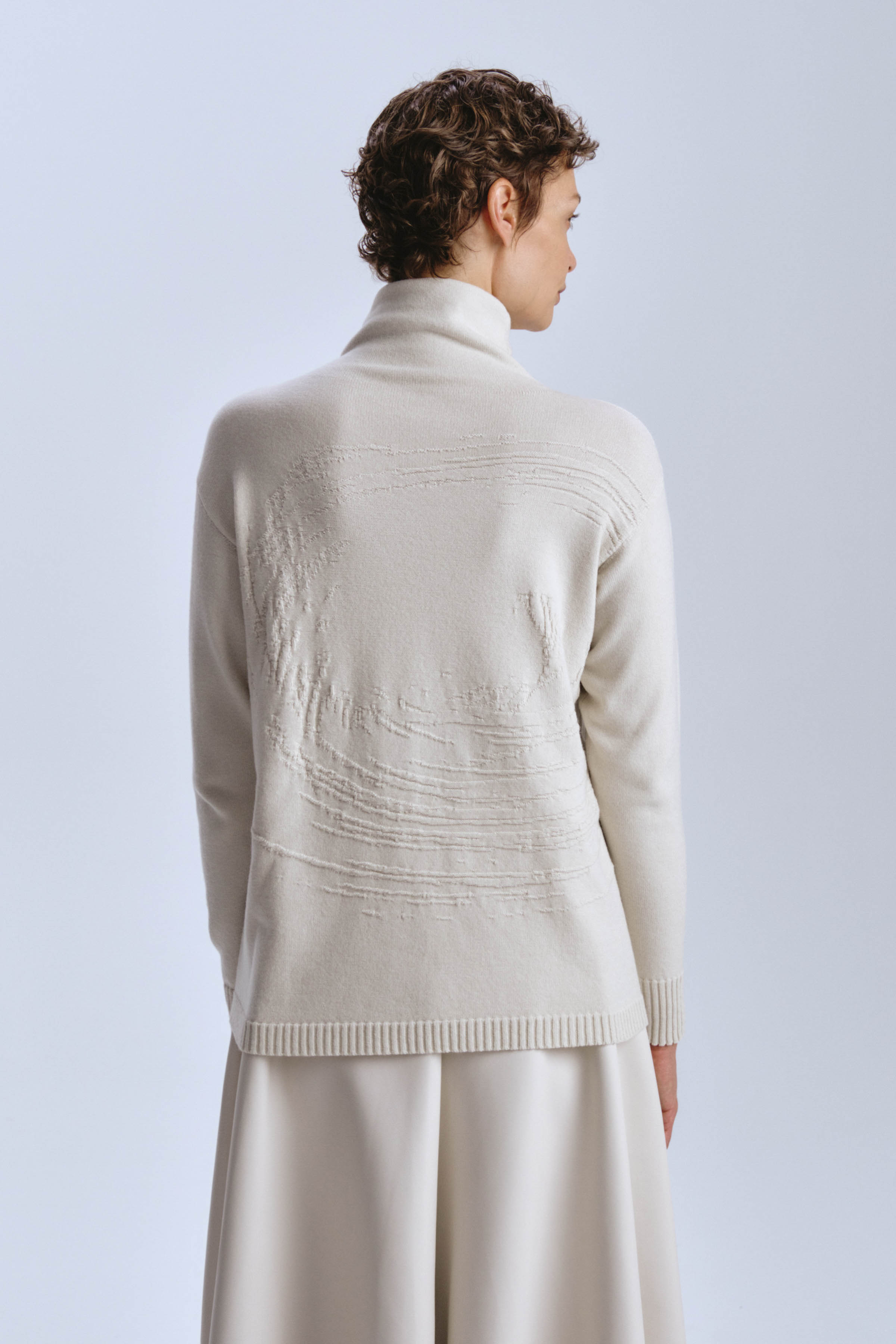 Джемпер водолазка Гало  от Lesel (Лесель)! Заказывайте по ✆ 8 (800) 777 02 37