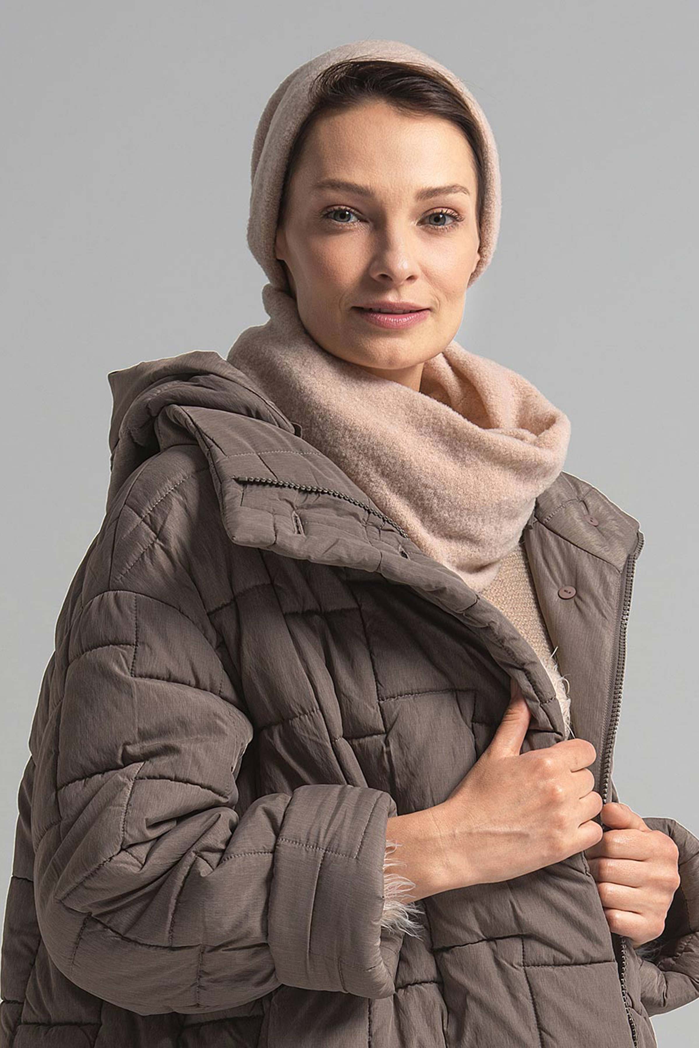 Шапка тонкая 04 Бежевый (beige) от Lesel (Лесель)! Заказывайте по ✆ 8 (800) 777 02 37