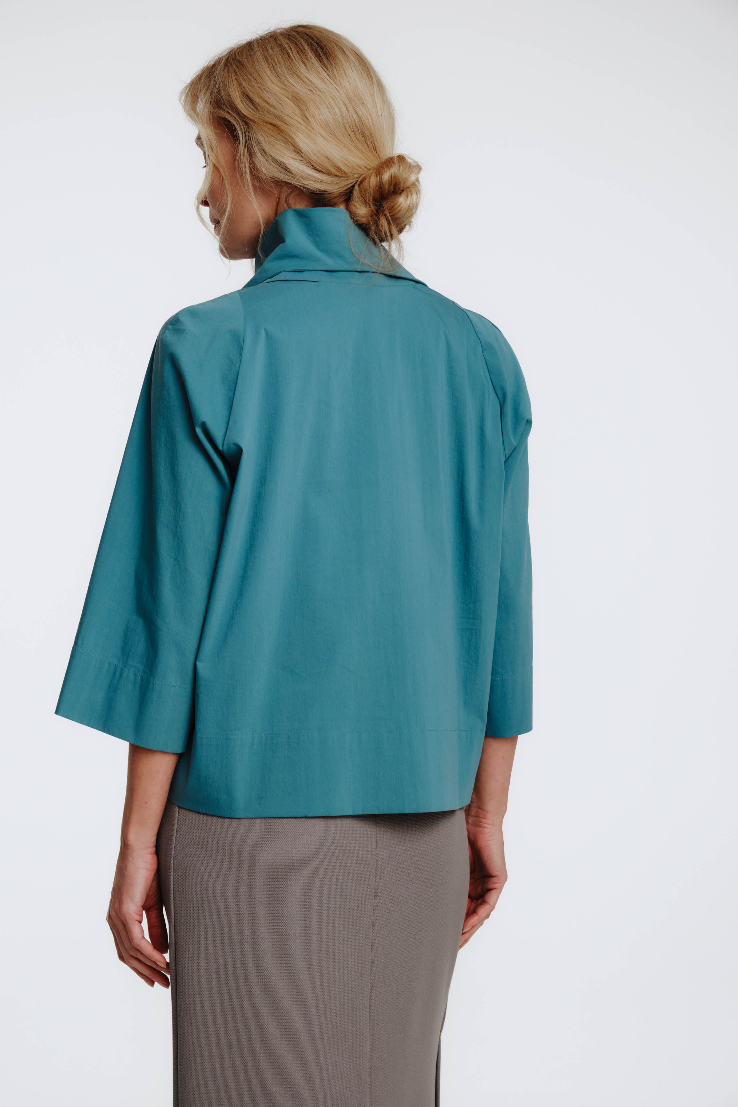 Блуза с воротником Качели  от Lesel (Лесель)! Заказывайте по ✆ 8 (800) 777 02 37