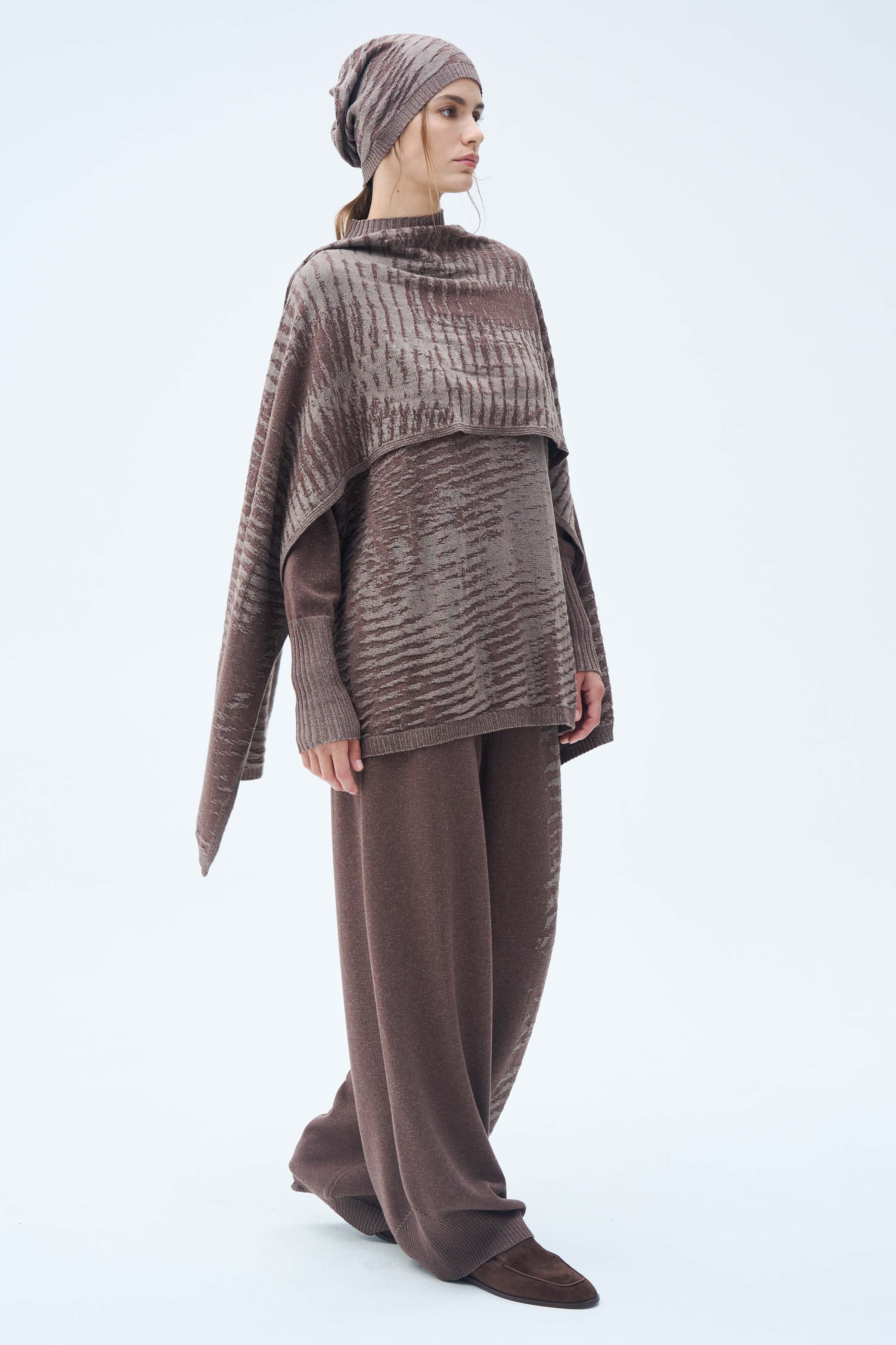 Палантин Муары 78 Полутень (penombre) от Lesel (Лесель)! Заказывайте по ✆ 8 (800) 777 02 37