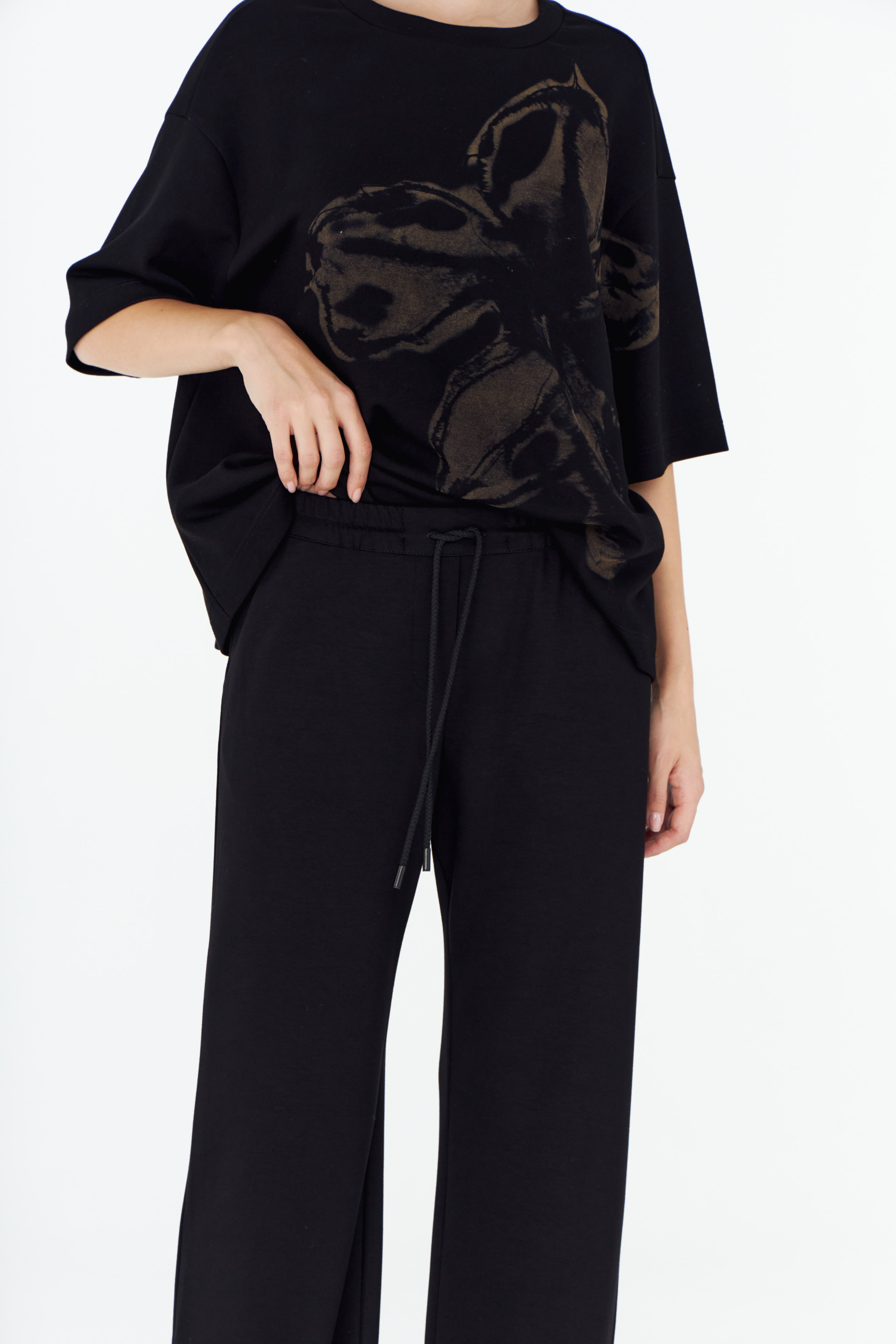 Брюки прямые база мягкое джерси  от Lesel (Лесель)! Заказывайте по ✆ 8 (800) 777 02 37