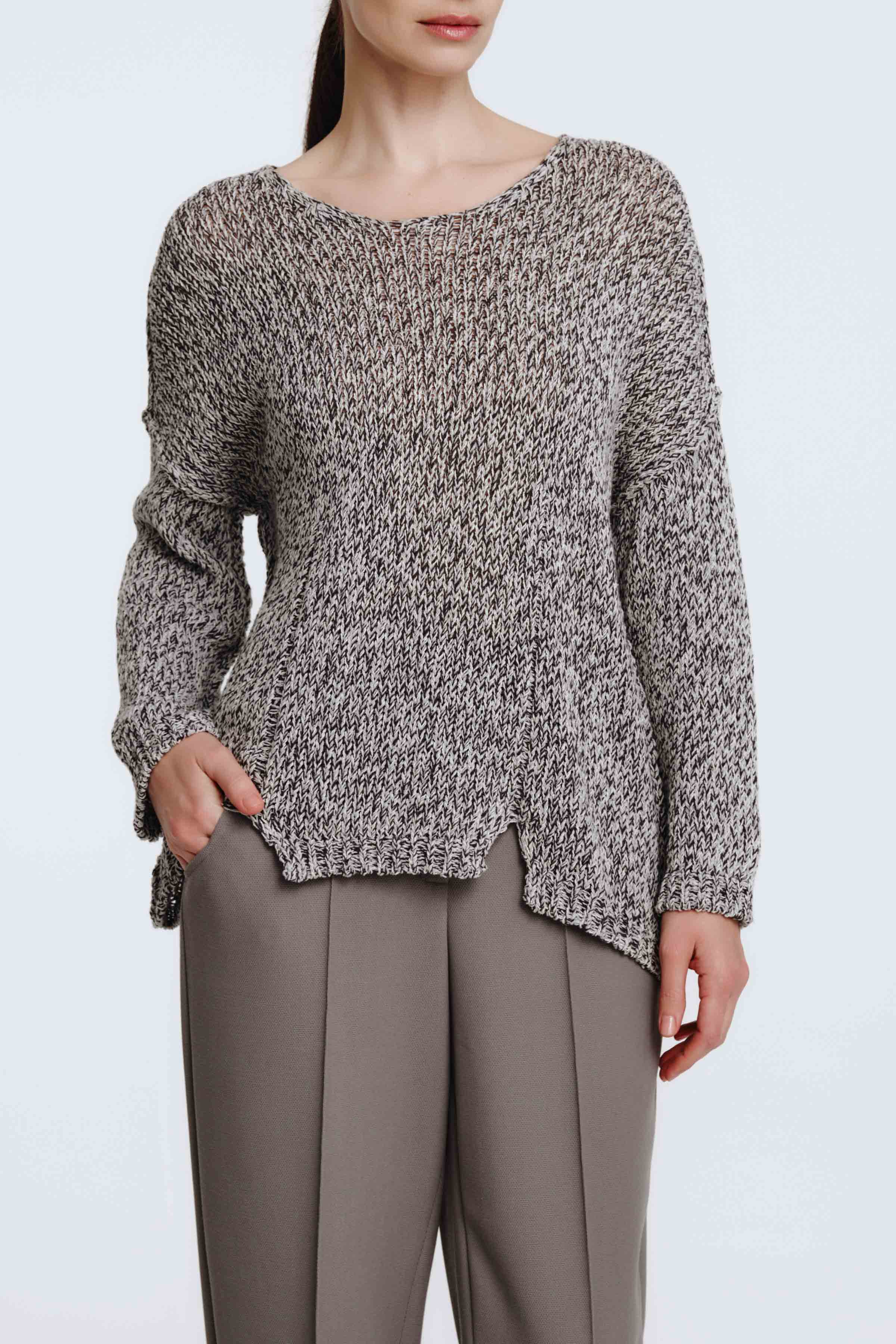 Джемпер Мулине  от Lesel (Лесель)! Заказывайте по ✆ 8 (800) 777 02 37