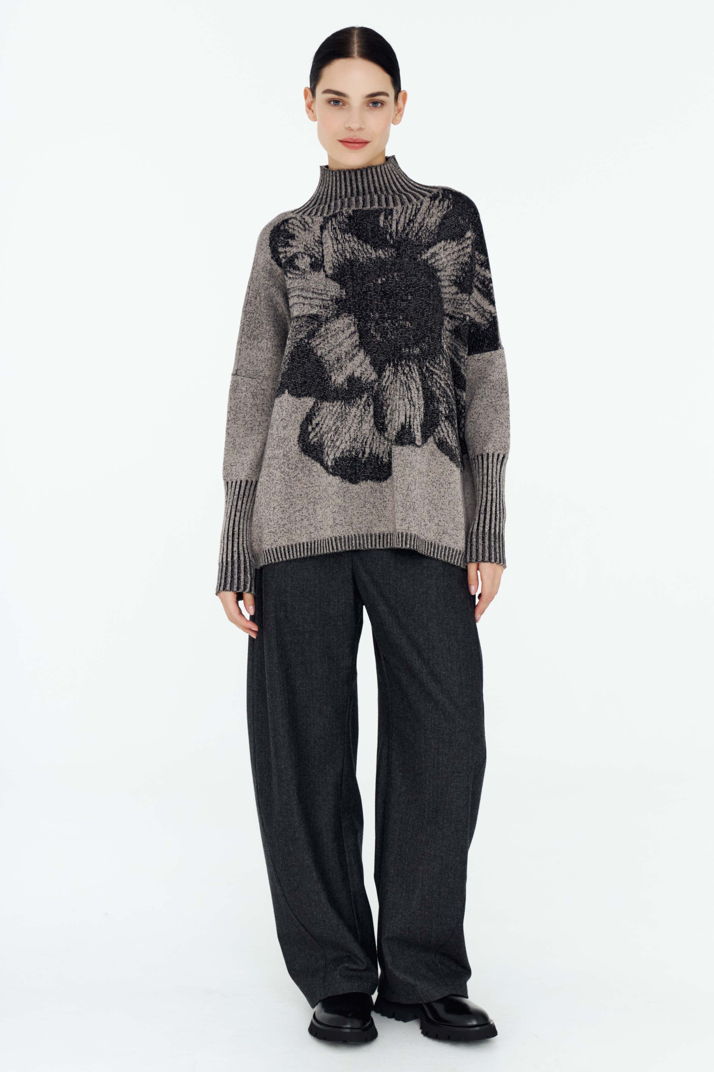 Брюки широкий овал, шерсть, на подкладке  от Lesel (Лесель)! Заказывайте по ✆ 8 (800) 777 02 37