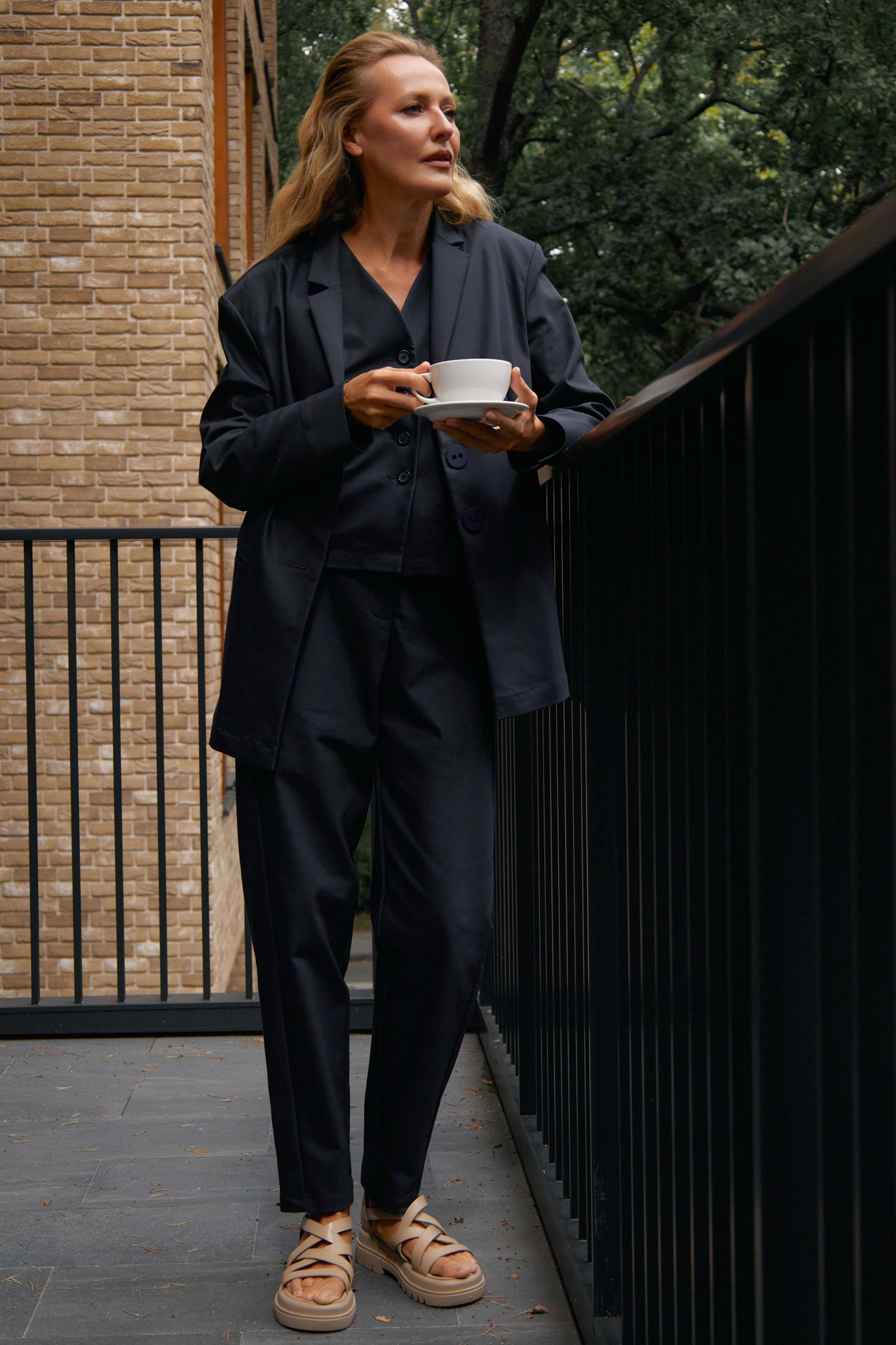 Брюки Узкие бананы, эластичный хлопок  от Lesel (Лесель)! Заказывайте по ✆ 8 (800) 777 02 37