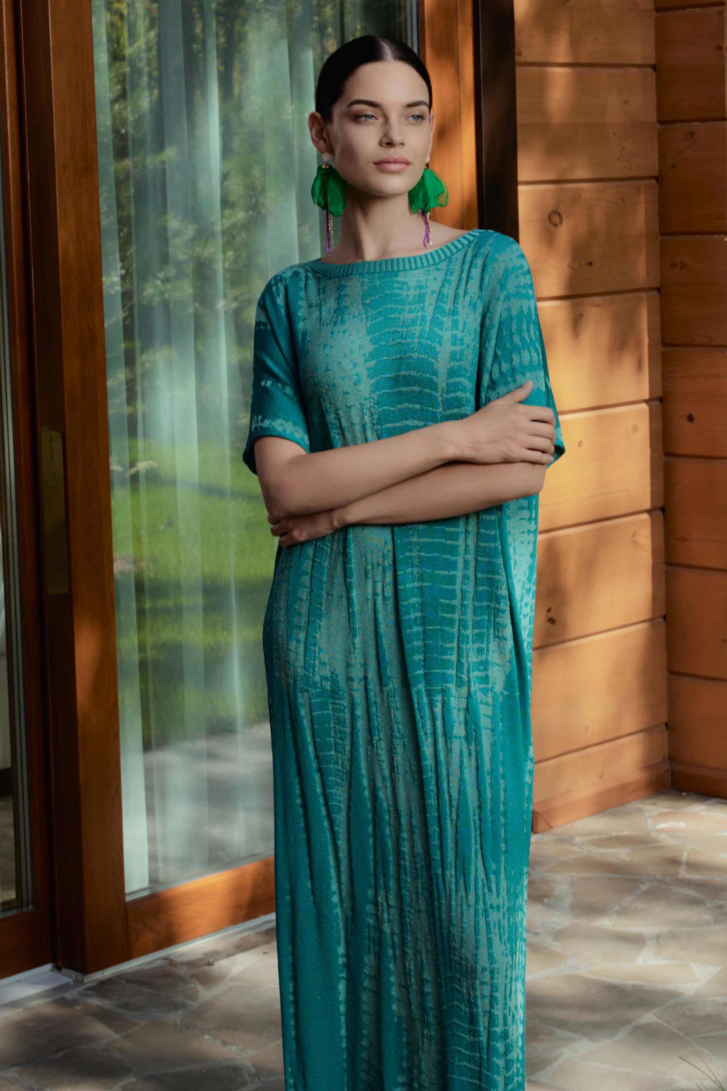 Платье Гофре 36 Бирюза (turguoise) от Lesel (Лесель)! Заказывайте по ✆ 8 (800) 777 02 37