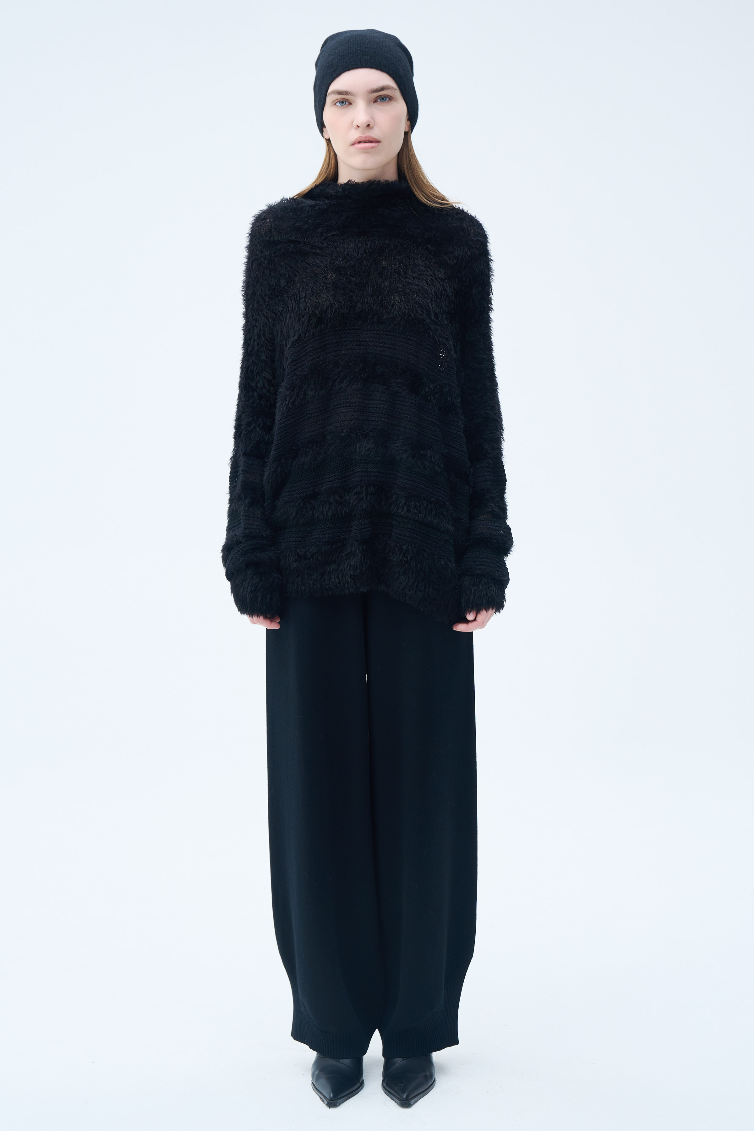 Джемпер Мех  от Lesel (Лесель)! Заказывайте по ✆ 8 (800) 777 02 37