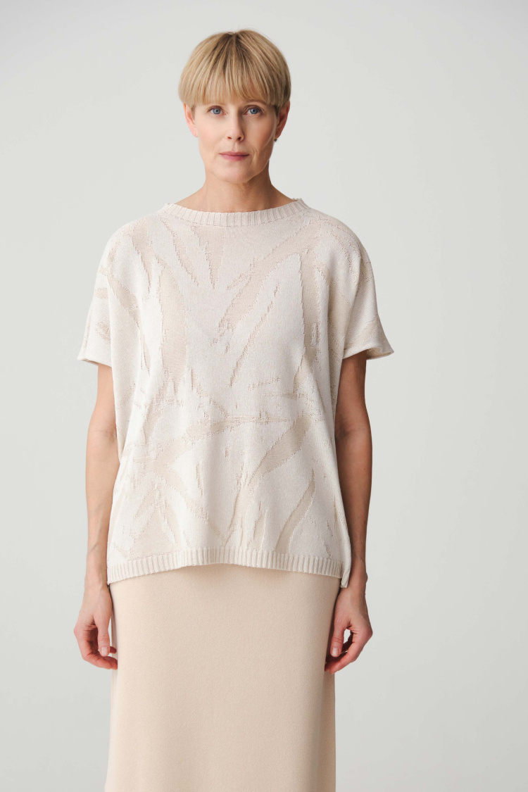 Джемпер с коротким рукавом Креш