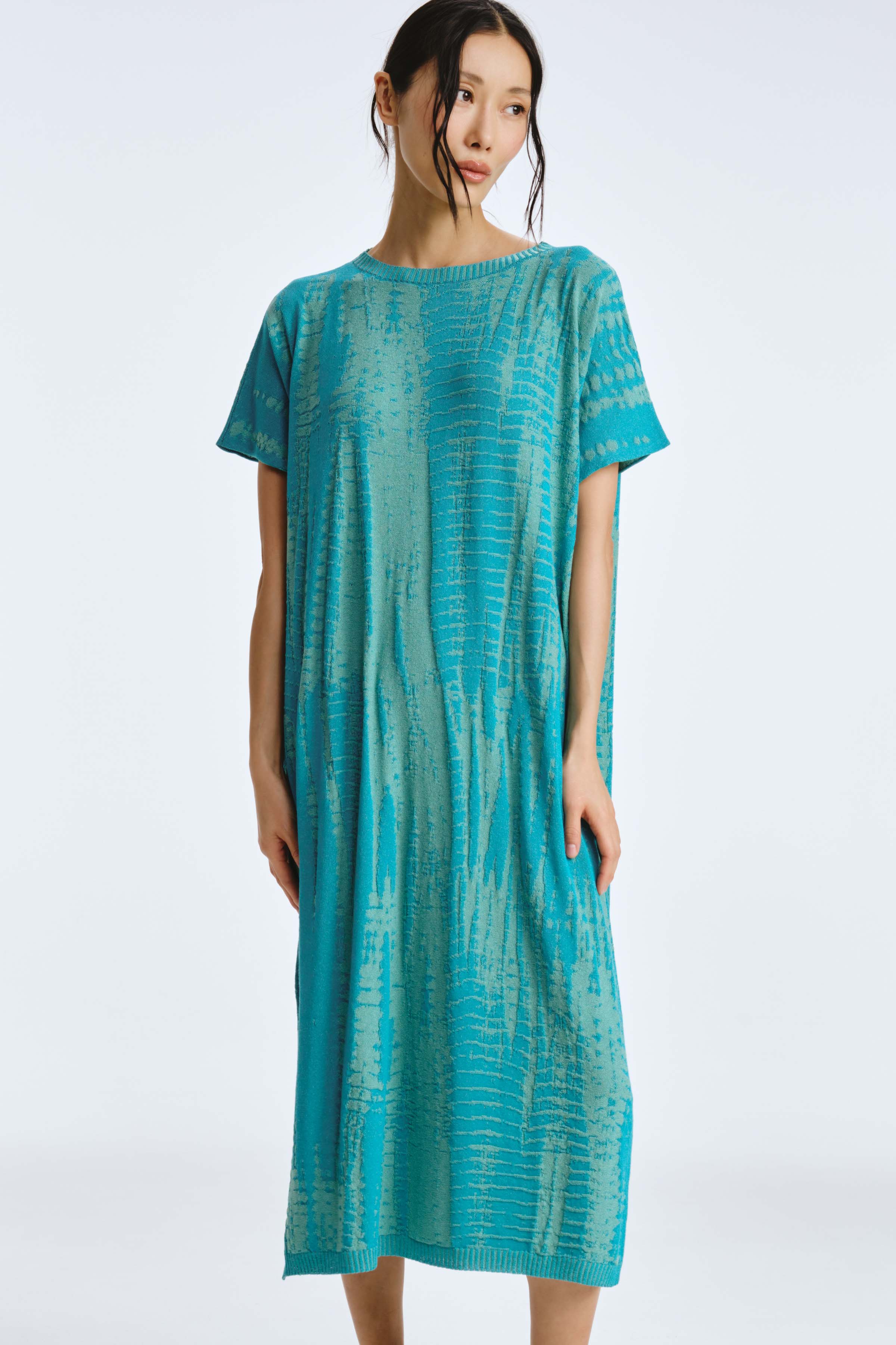 Платье Гофре 36 Бирюза (turguoise) от Lesel (Лесель)! Заказывайте по ✆ 8 (800) 777 02 37