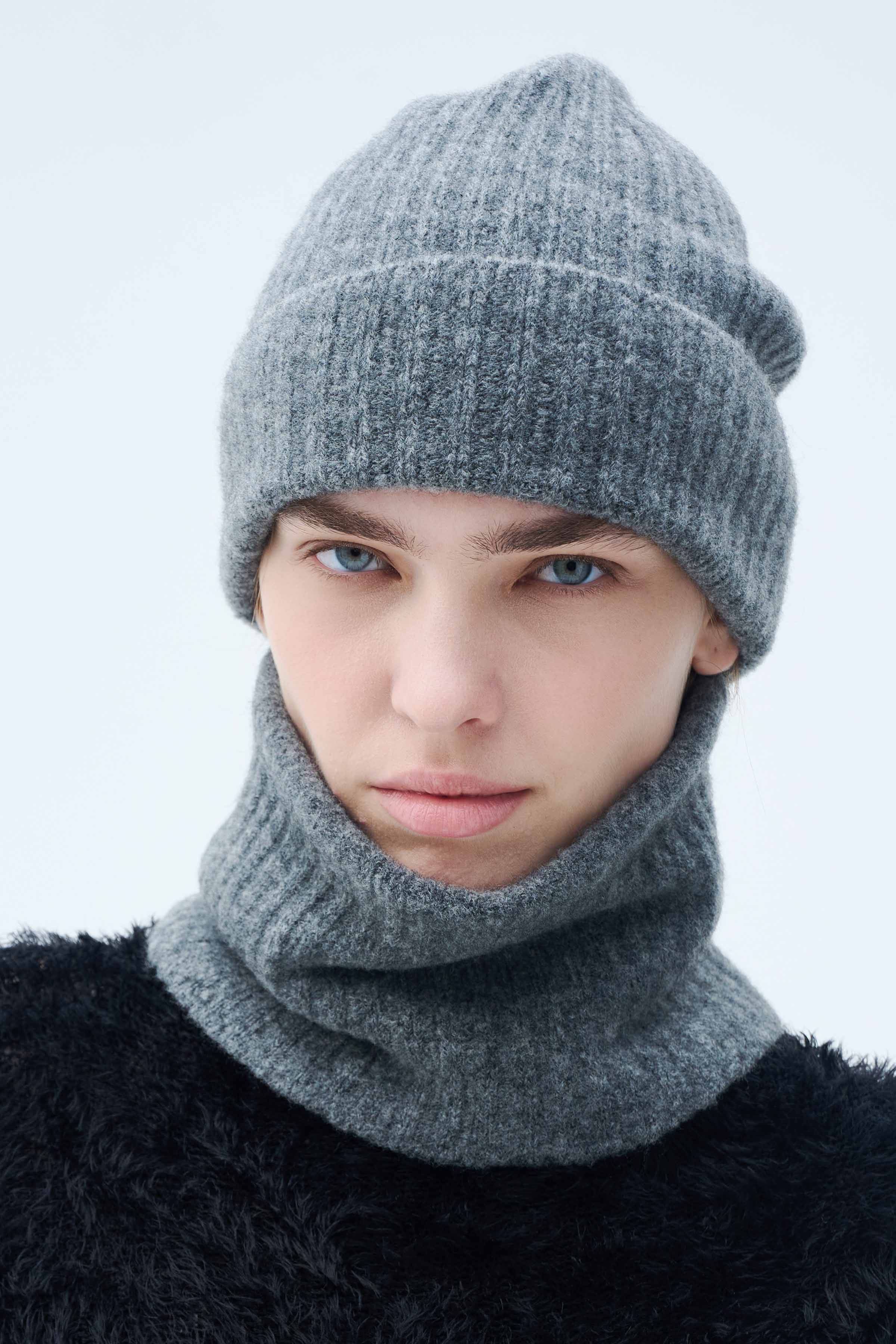 Снуд Резинка 15 Серый меланж (melange gris) от Lesel (Лесель)! Заказывайте по ✆ 8 (800) 777 02 37