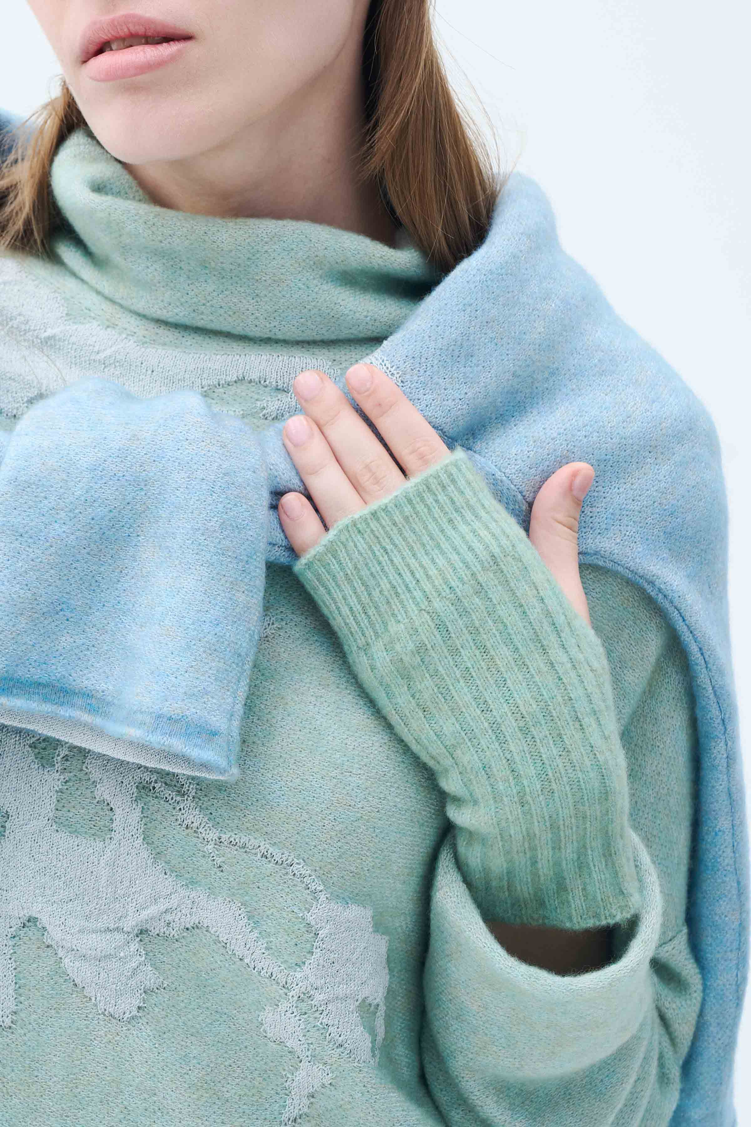 Митенки 62 Хризолит (chrysolithe) от Lesel (Лесель)! Заказывайте по ✆ 8 (800) 777 02 37