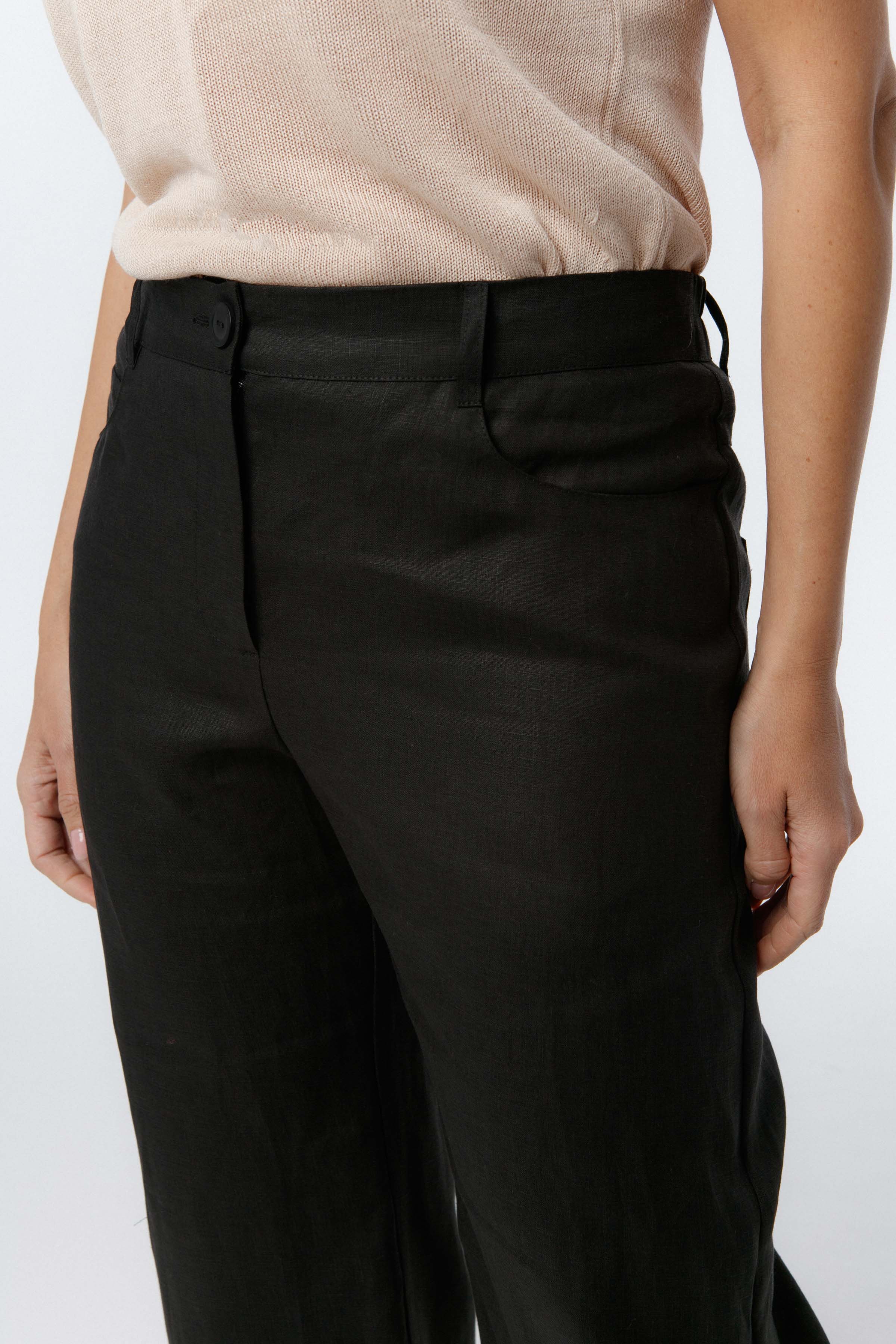 Брюки Трубы, лён  от Lesel (Лесель)! Заказывайте по ✆ 8 (800) 777 02 37