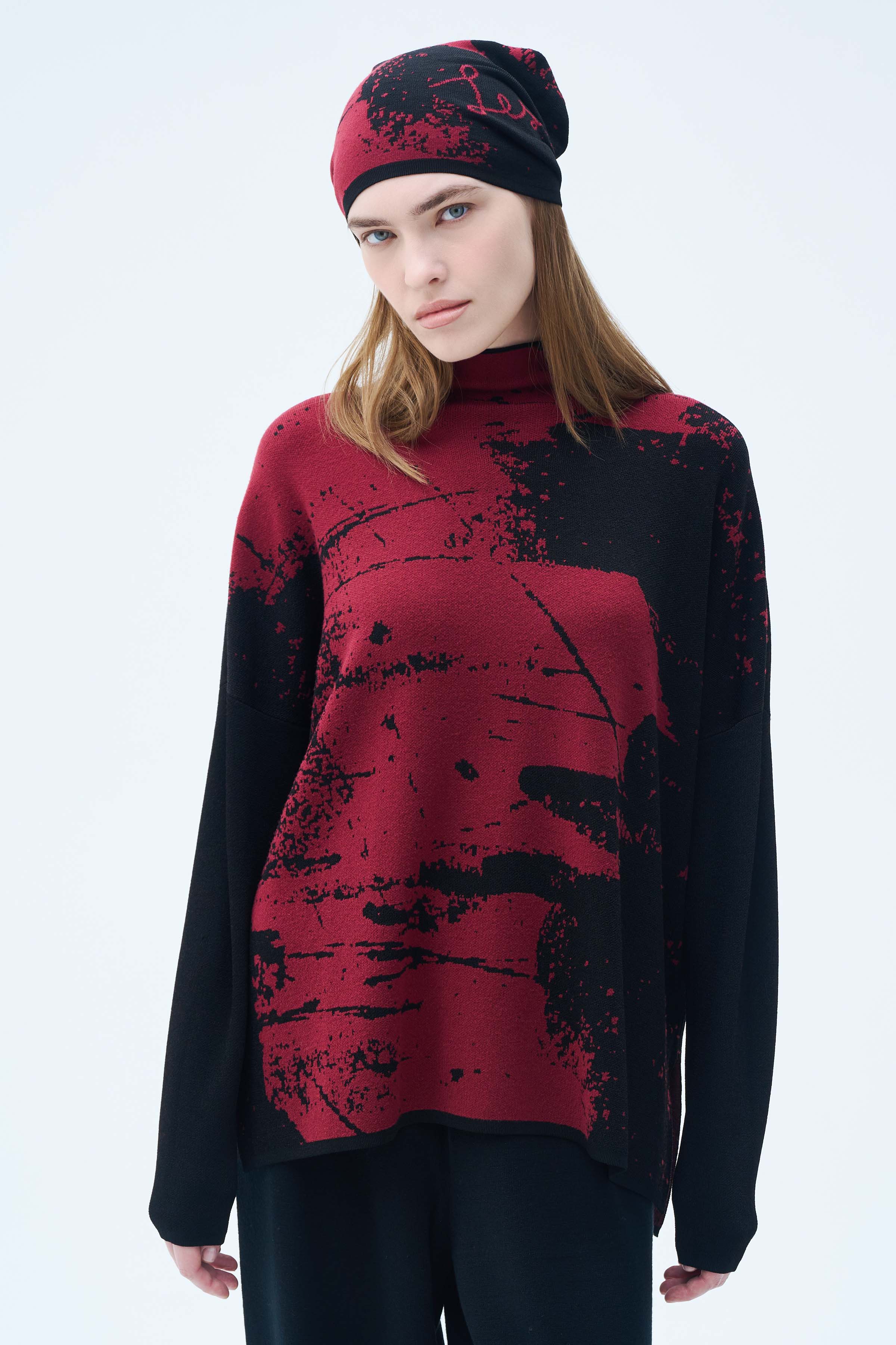 Джемпер Инь-Ян  от Lesel (Лесель)! Заказывайте по ✆ 8 (800) 777 02 37