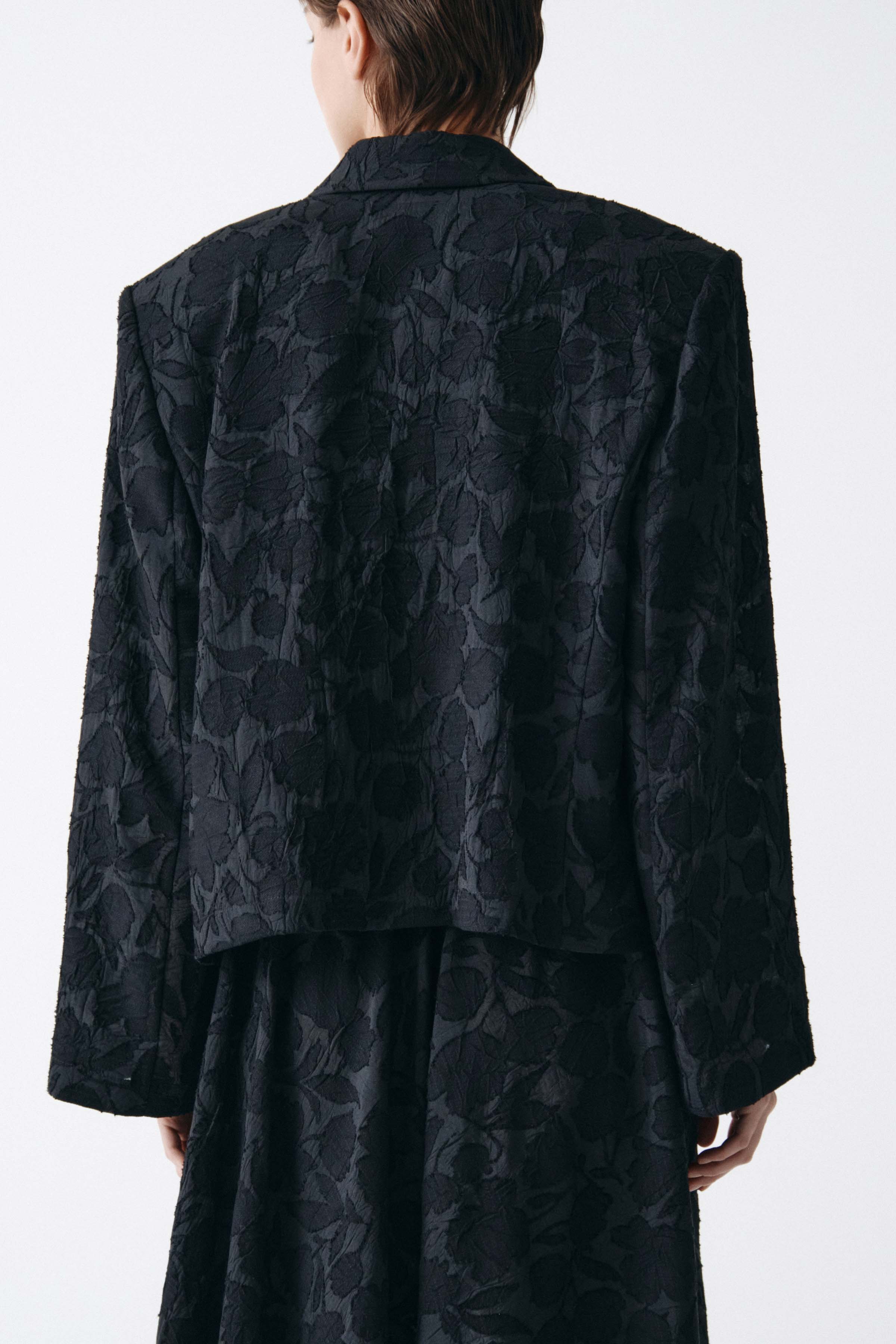 Жакет Прозрачные цветы