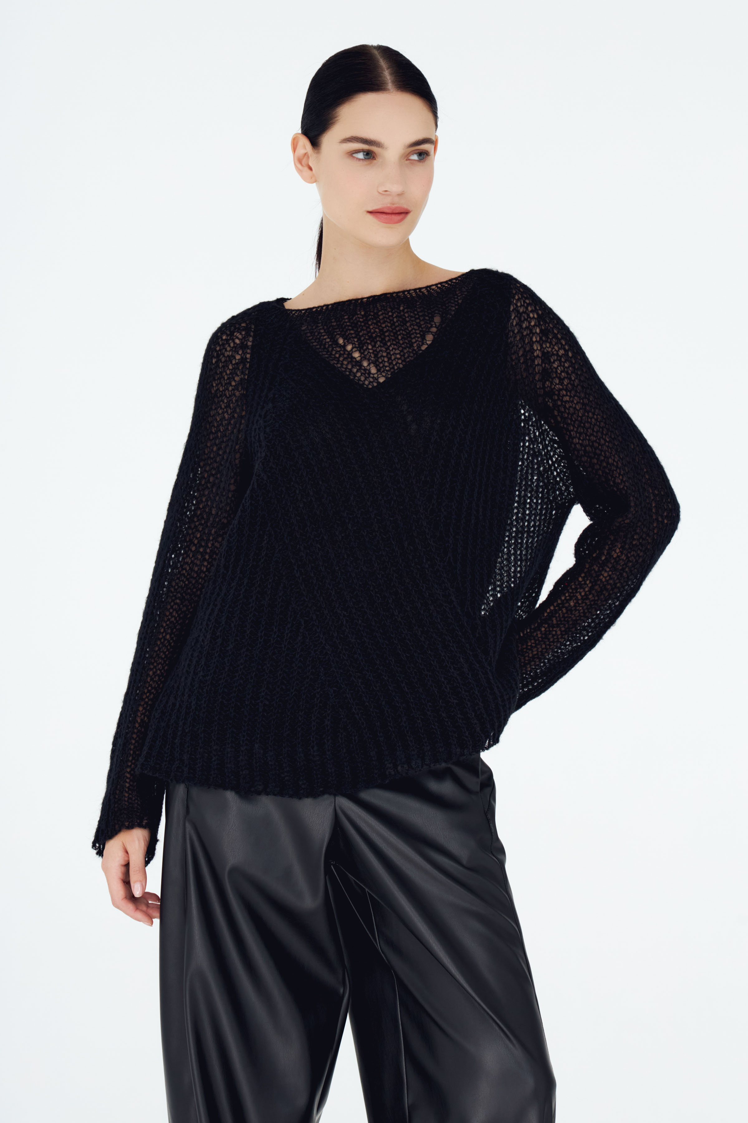 Джемпер мохер Воздух  от Lesel (Лесель)! Заказывайте по ✆ 8 (800) 777 02 37