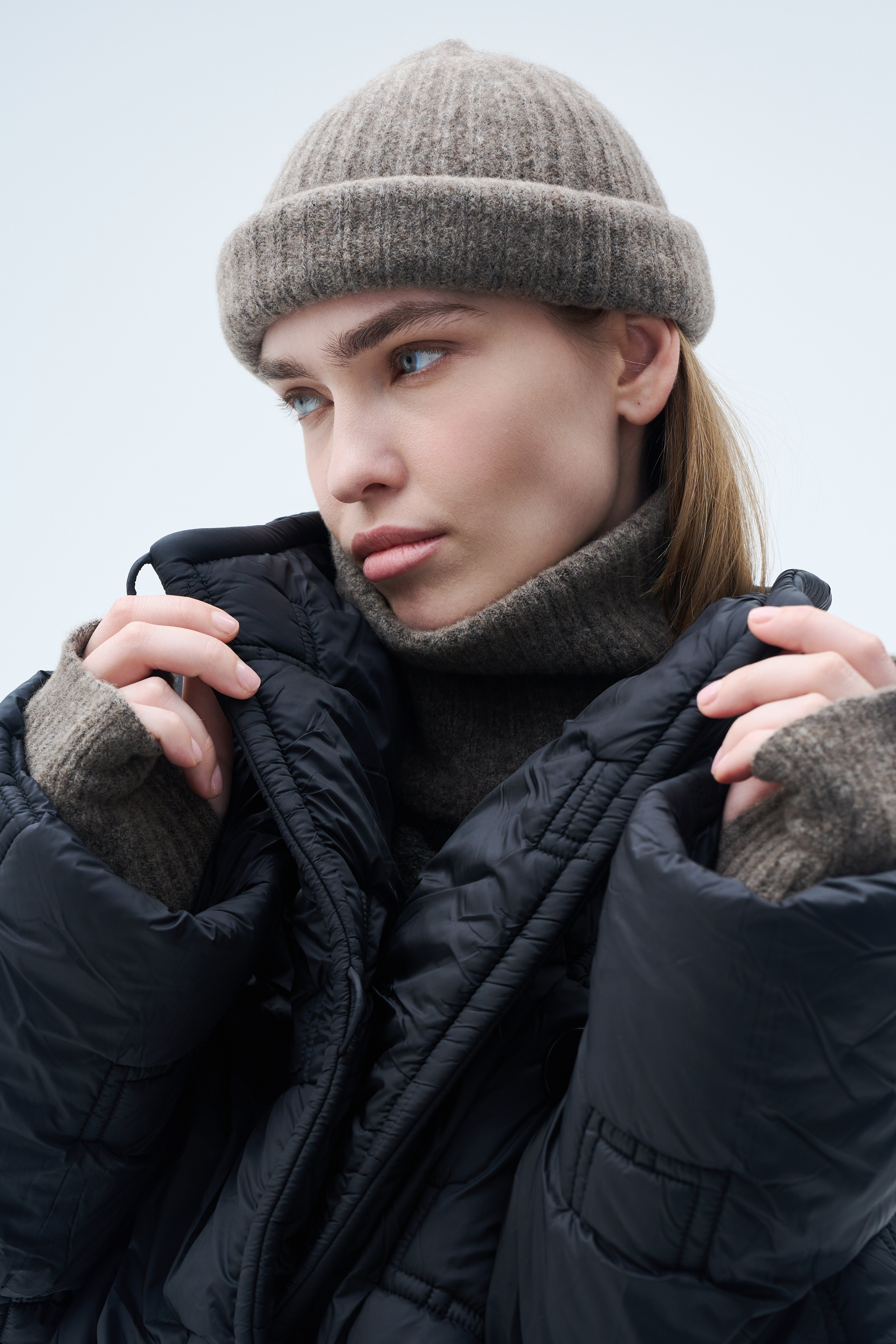 Шапка Резинка 09 Беж-меланж (melange beige) от Lesel (Лесель)! Заказывайте по ✆ 8 (800) 777 02 37