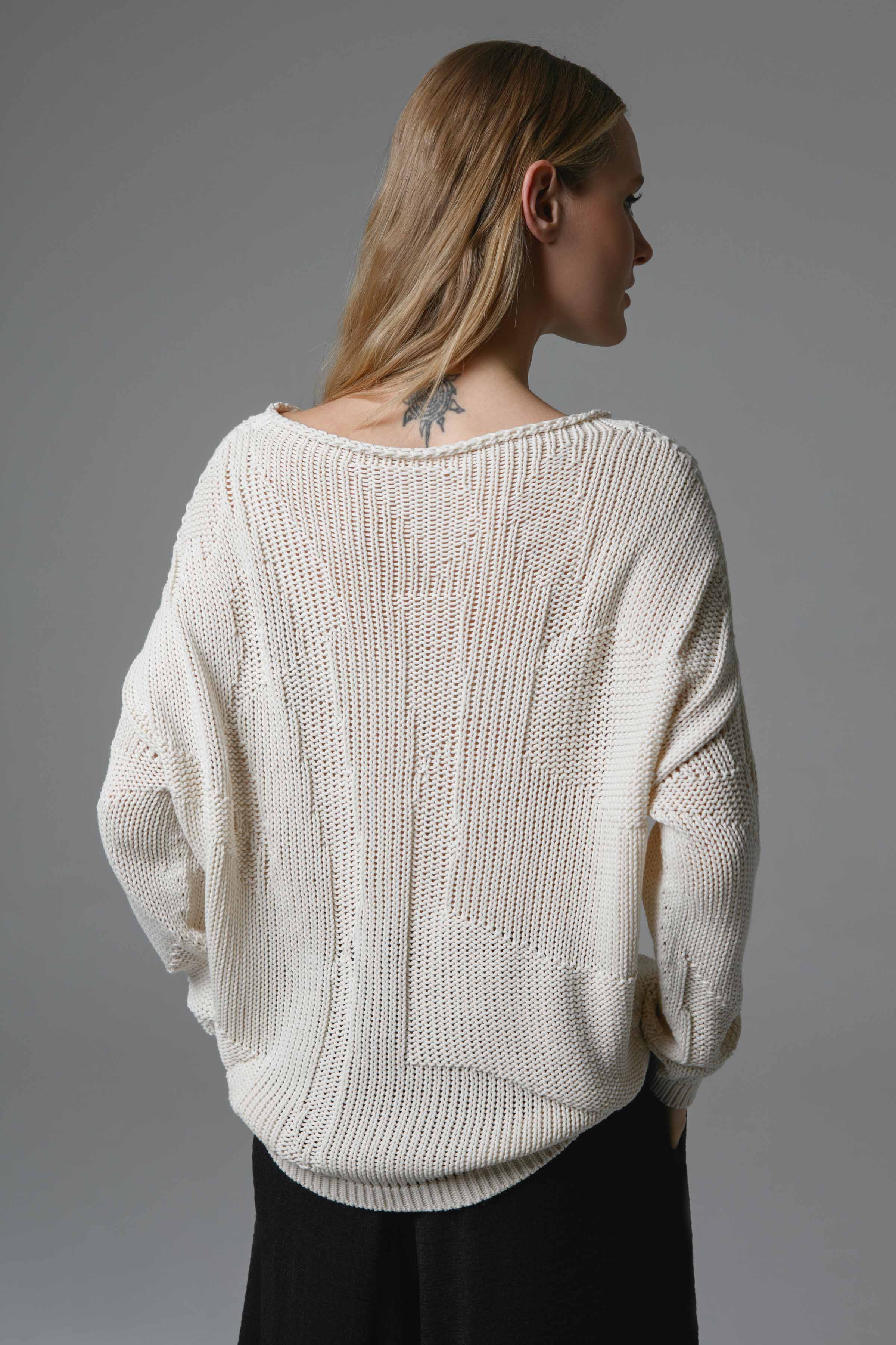 Джемпер Преломление цельновяз  от Lesel (Лесель)! Заказывайте по ✆ 8 (800) 777 02 37