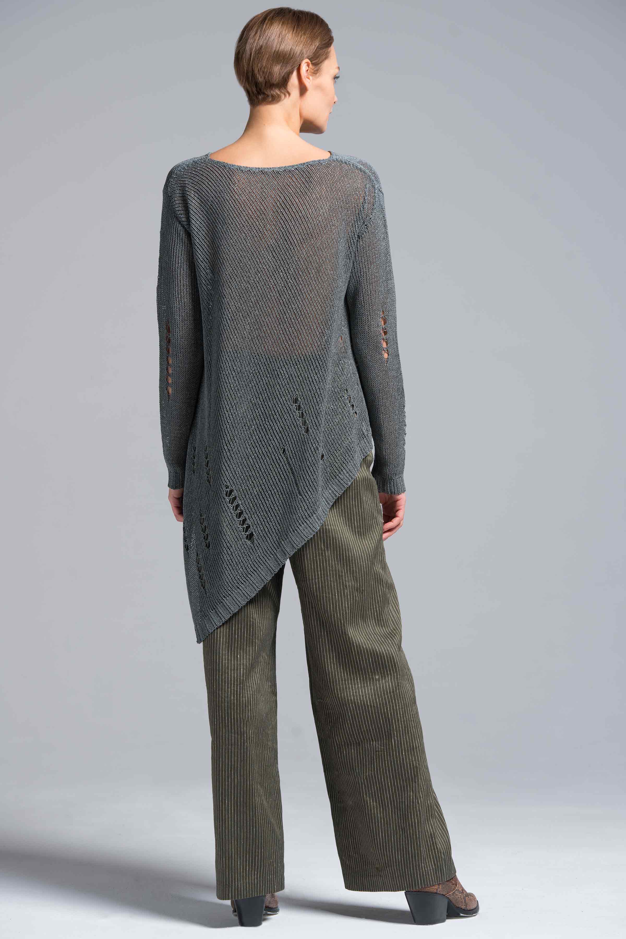 Брюки широкие, полоски  от Lesel (Лесель)! Заказывайте по ✆ 8 (800) 777 02 37