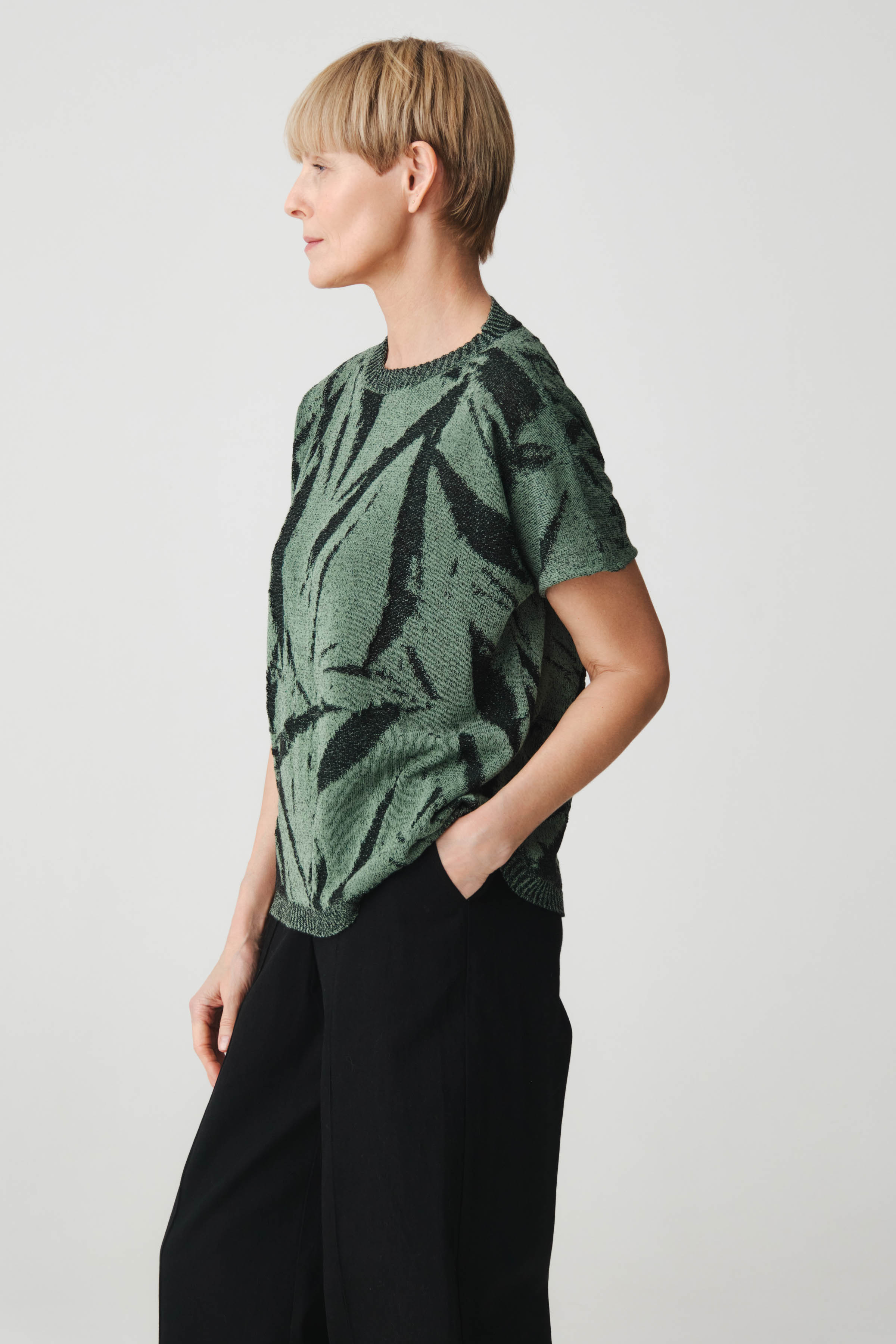 Джемпер с коротким рукавом Креш