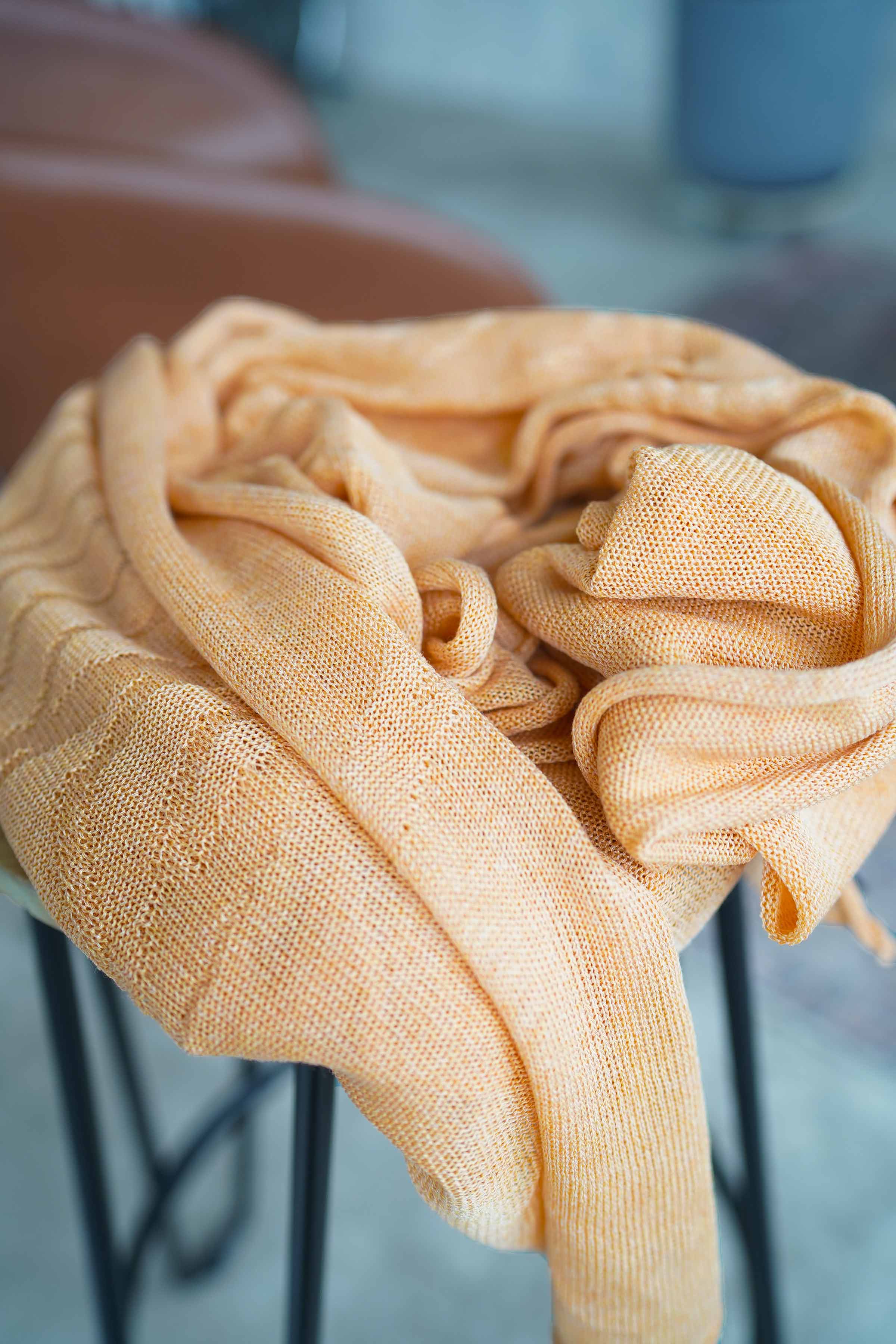 Палантин Листья 22 Сердолик (cornaline) от Lesel (Лесель)! Заказывайте по ✆ 8 (800) 777 02 37