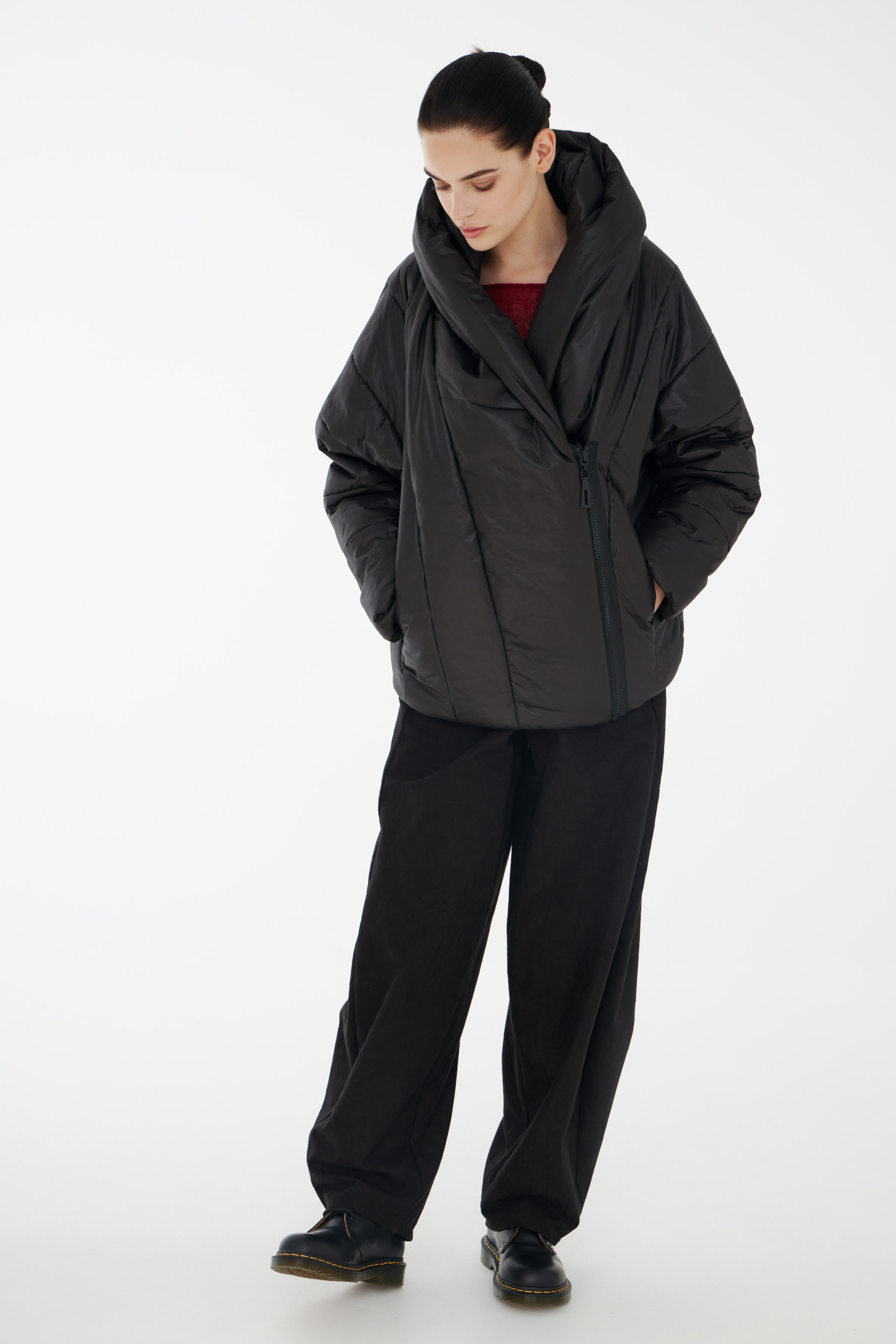 Куртка с диагональными швами 00 Черный (noir) от Lesel (Лесель)! Заказывайте по ✆ 8 (800) 777 02 37