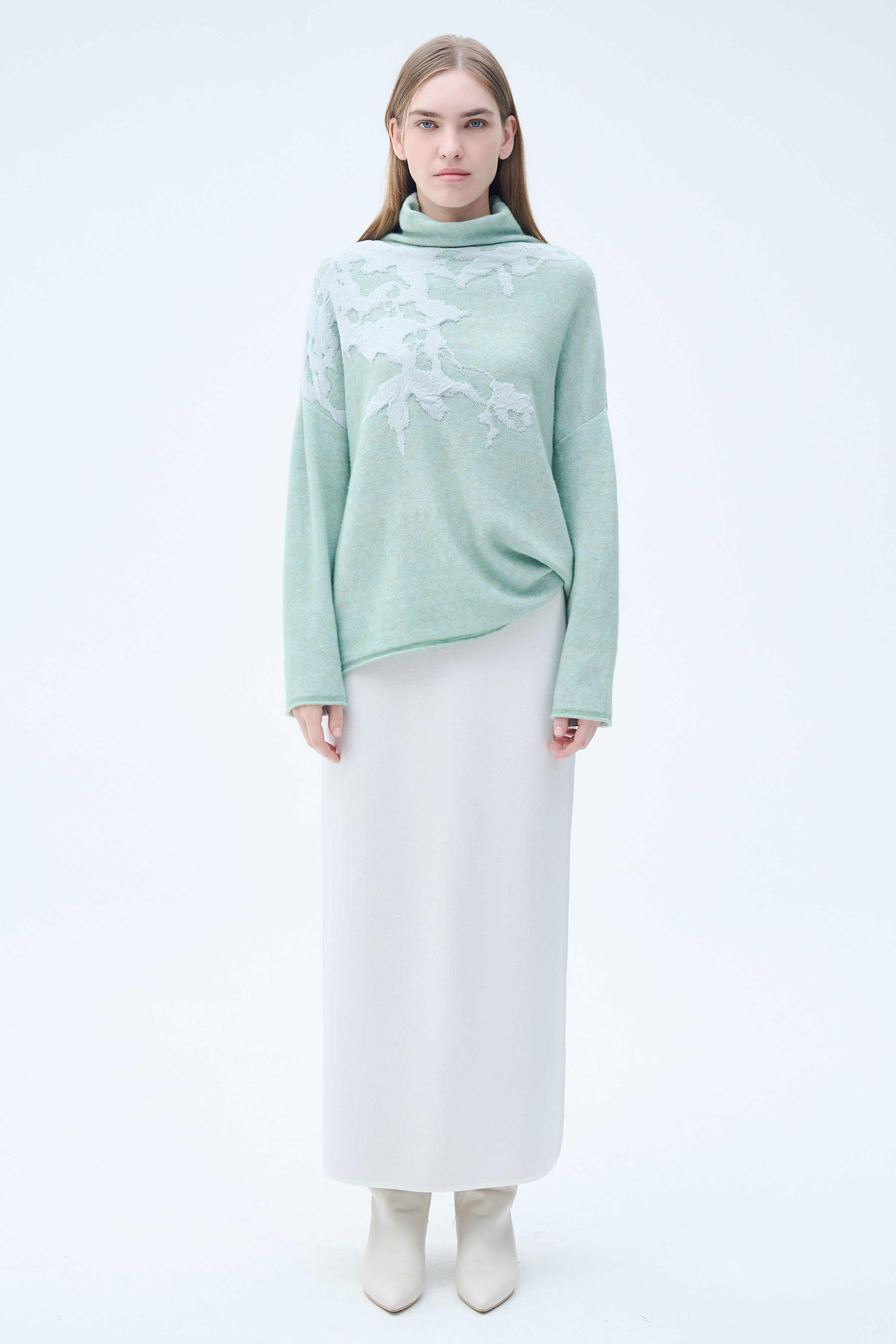 Юбка вязаная