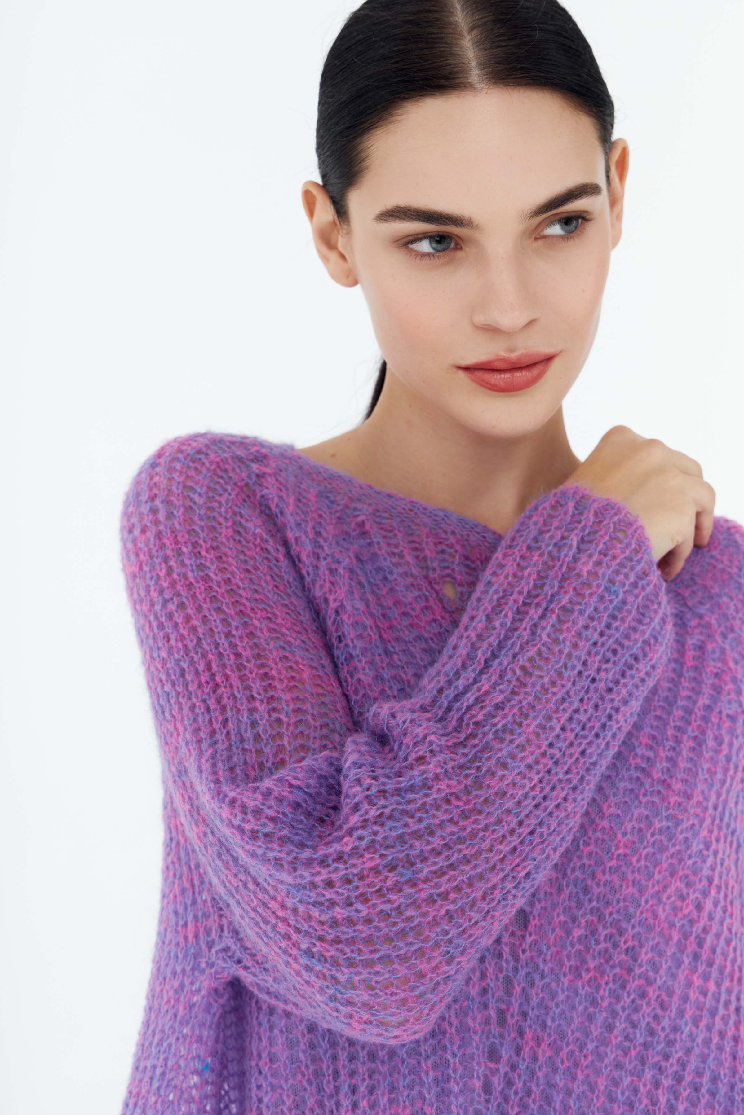 Джемпер мохер Воздух  от Lesel (Лесель)! Заказывайте по ✆ 8 (800) 777 02 37