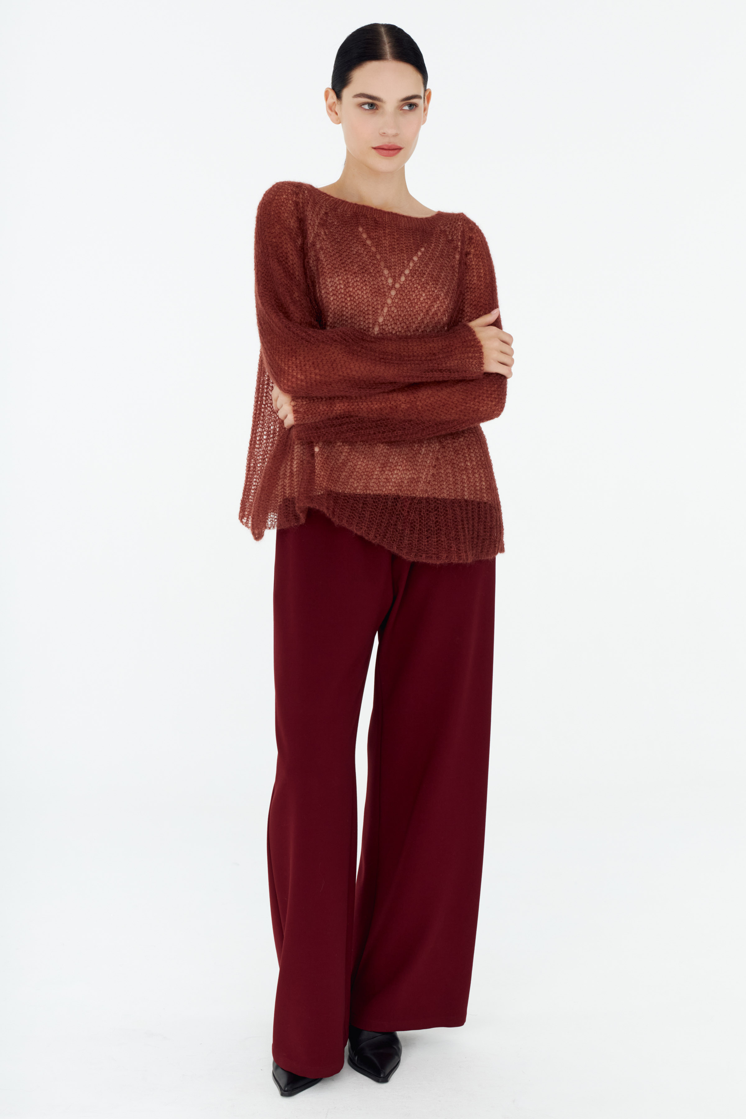 Джемпер мохер Воздух  от Lesel (Лесель)! Заказывайте по ✆ 8 (800) 777 02 37