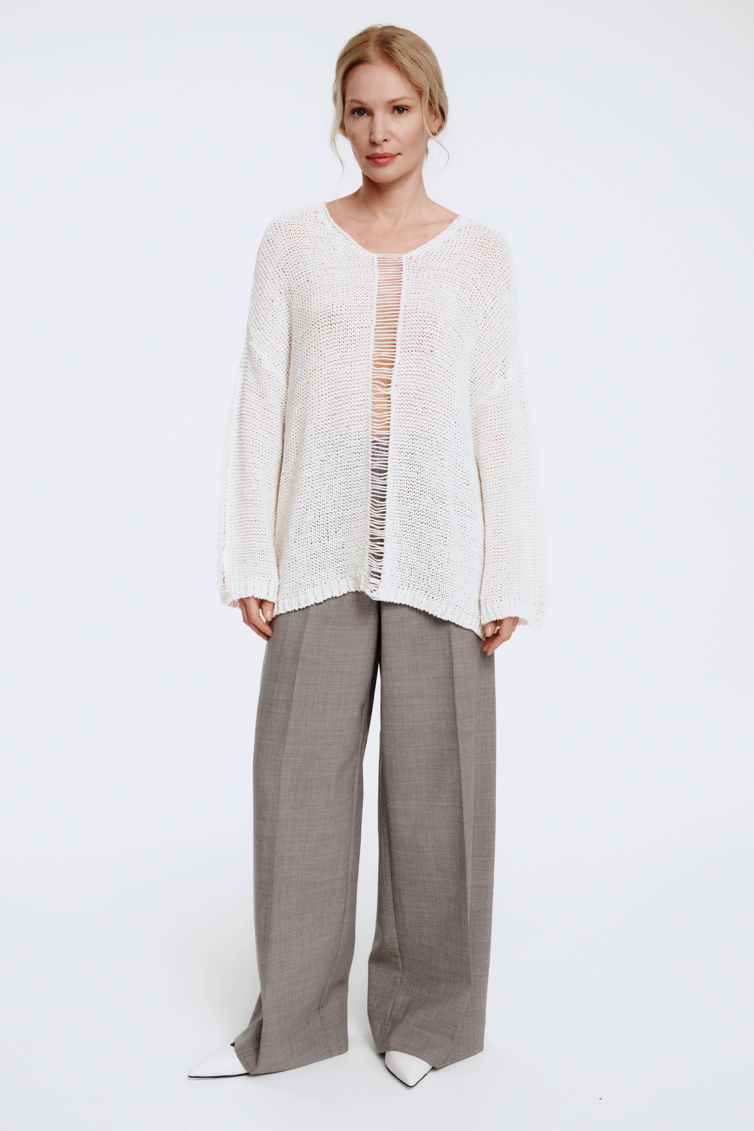 Джемпер Протяжки  от Lesel (Лесель)! Заказывайте по ✆ 8 (800) 777 02 37