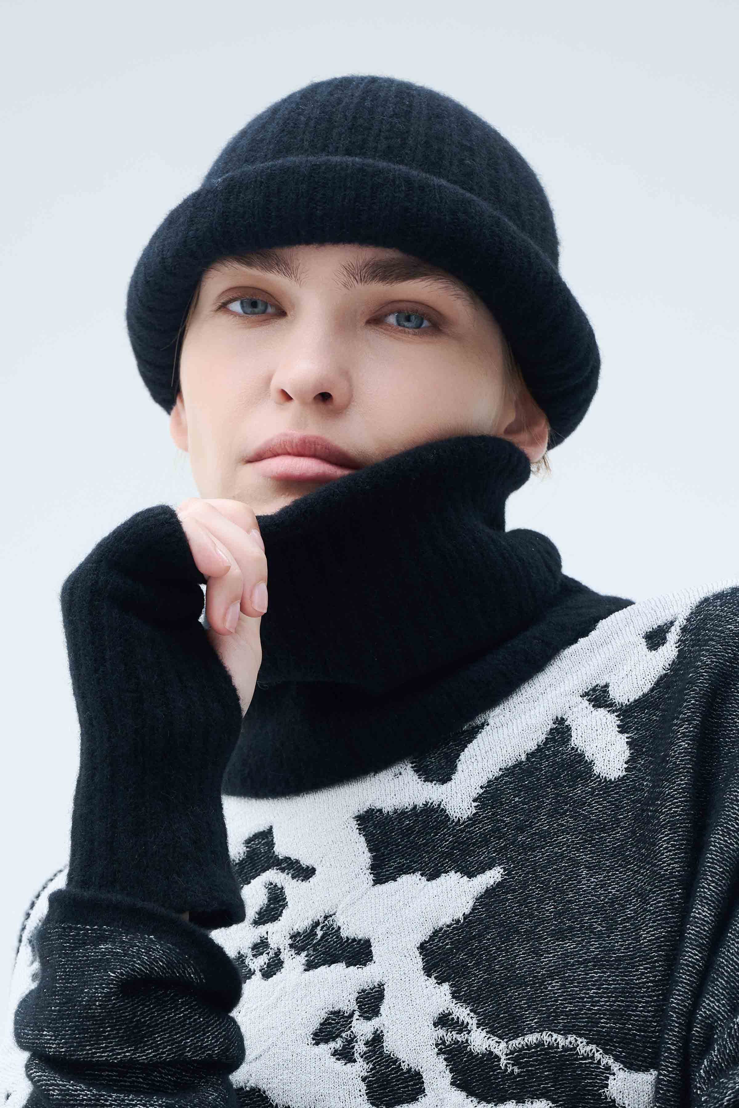 Митенки 00 Черный (noir) от Lesel (Лесель)! Заказывайте по ✆ 8 (800) 777 02 37