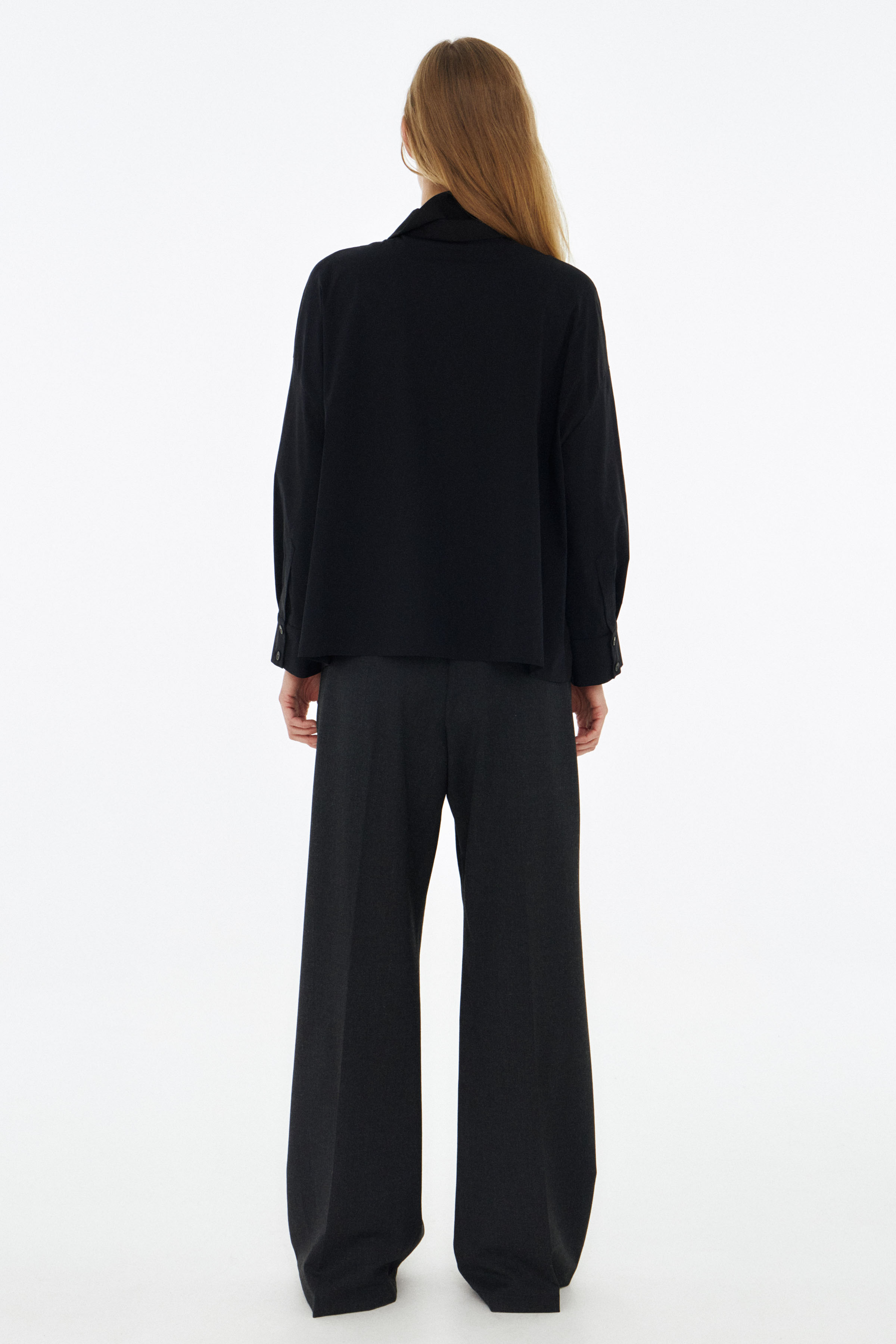 Брюки прямые со стрелками, шерсть  от Lesel (Лесель)! Заказывайте по ✆ 8 (800) 777 02 37